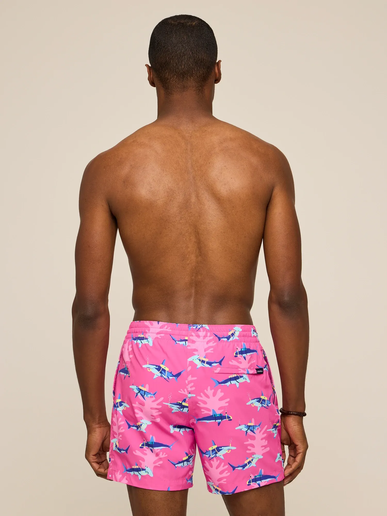 The Great Pink Sharks 5.5" (Classic Swim Trunk) - Image 2