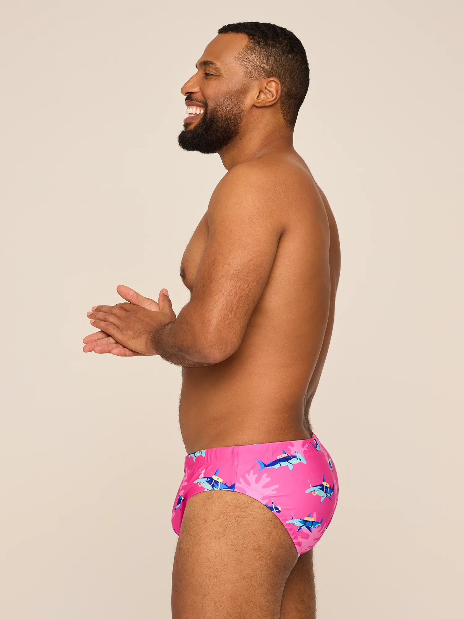 The Great Pink Sharks (Swim Brief) - Image 3
