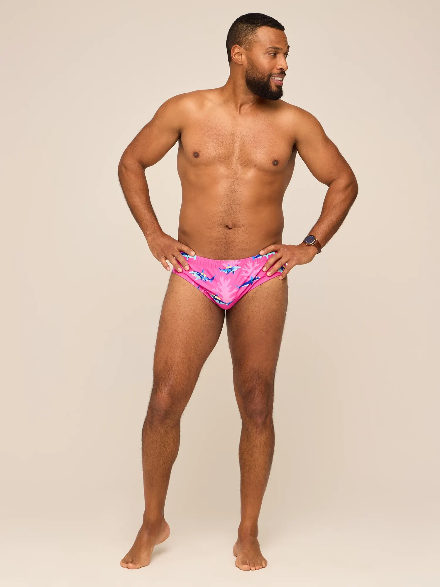 The Great Pink Sharks (Swim Brief) - Image 4
