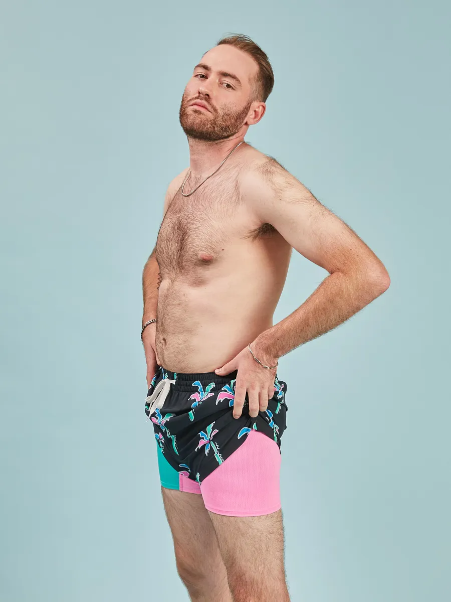 The Havana Nights 4" (Lined Classic Swim Trunk) - Image 3