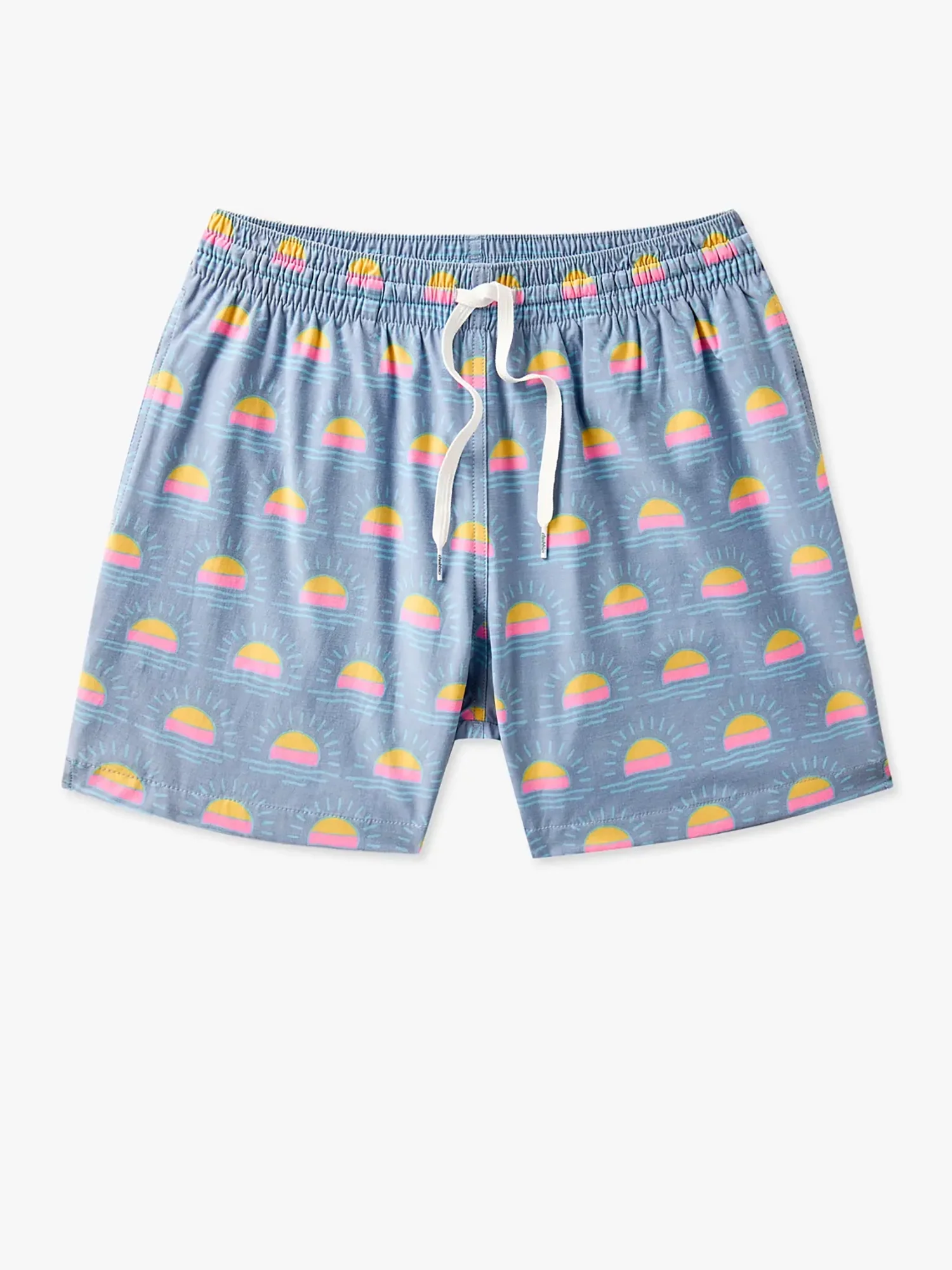 The Heat Waves- Gray 5.5" (Classic Swim Trunk) - Image 5