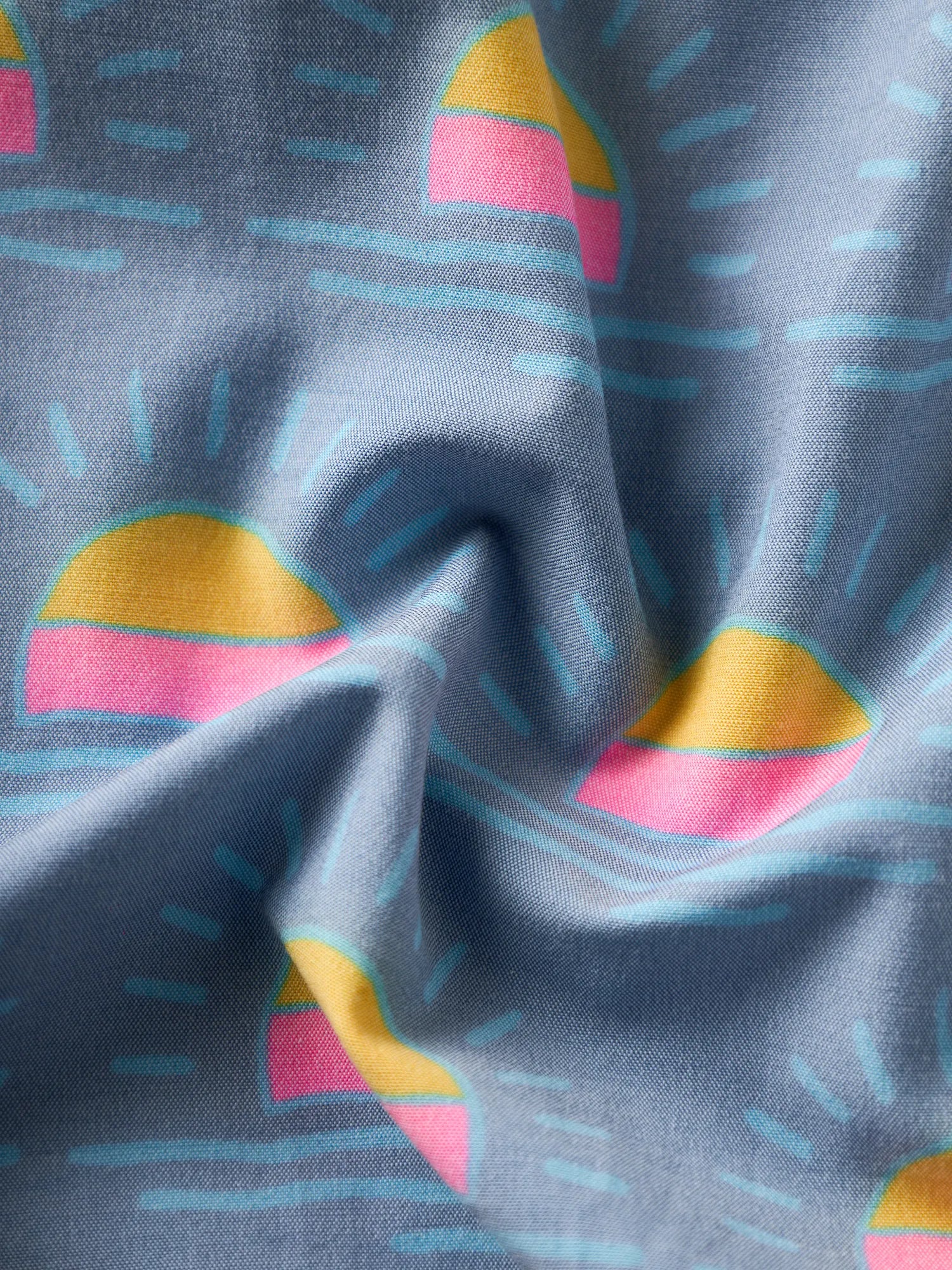 The Heat Waves- Gray 7" (Classic Swim Trunk) - Image 7