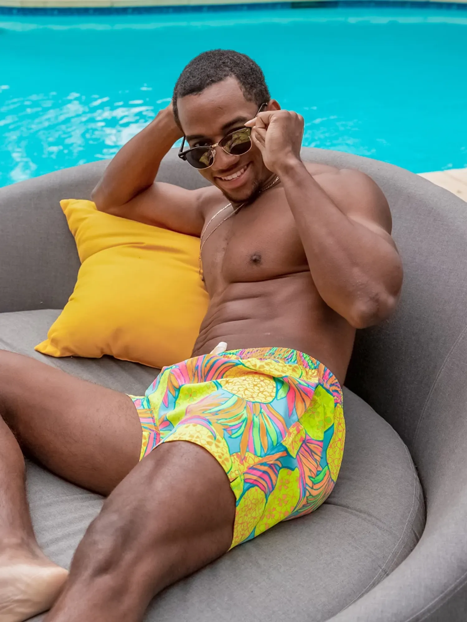 The Hooligans 5.5" (Classic Lined Swim Trunk) - Image 3