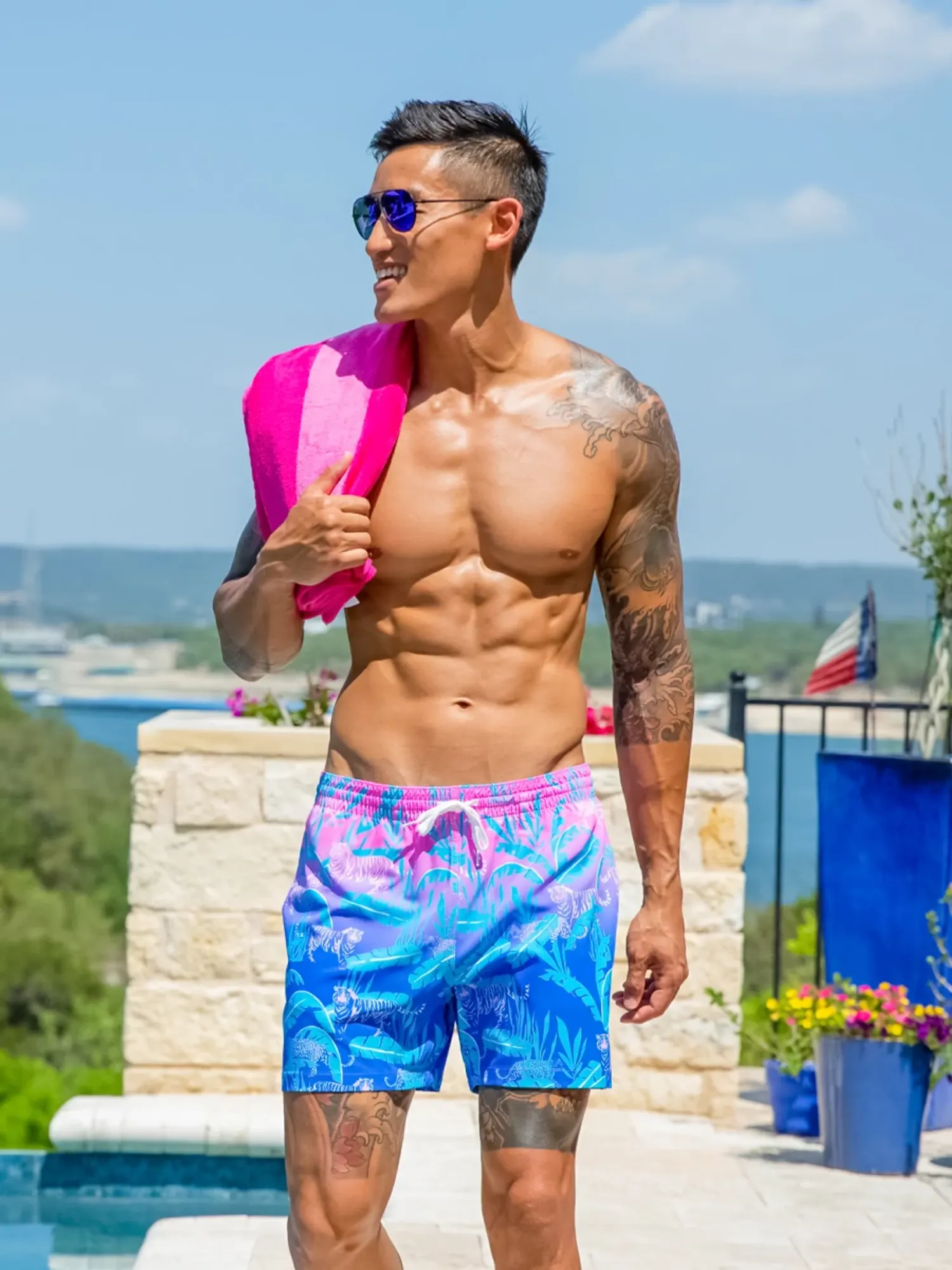 The Hydrofoils 5.5" (Classic Lined Swim Trunk) - Image 2