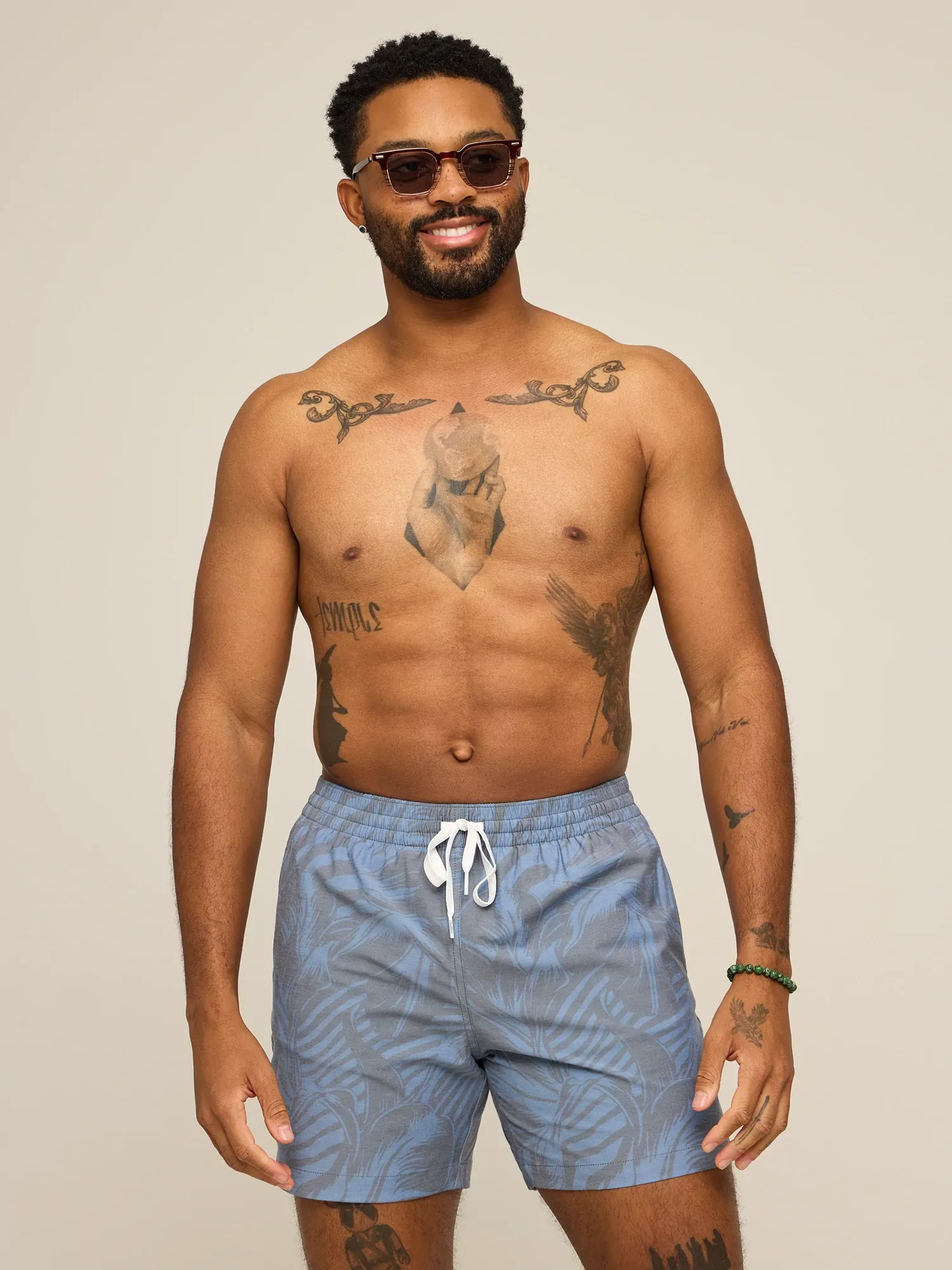 The Indigo Crazies 5.5" (Classic Swim Trunk) - Image 3