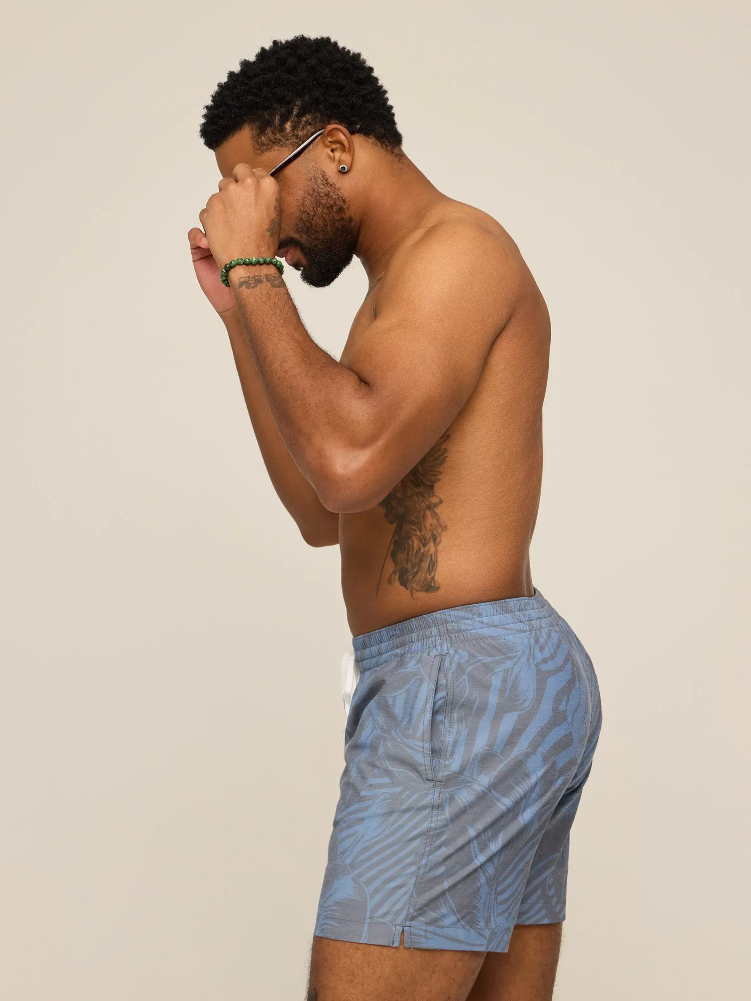 The Indigo Crazies 5.5" (Classic Swim Trunk) - Image 5