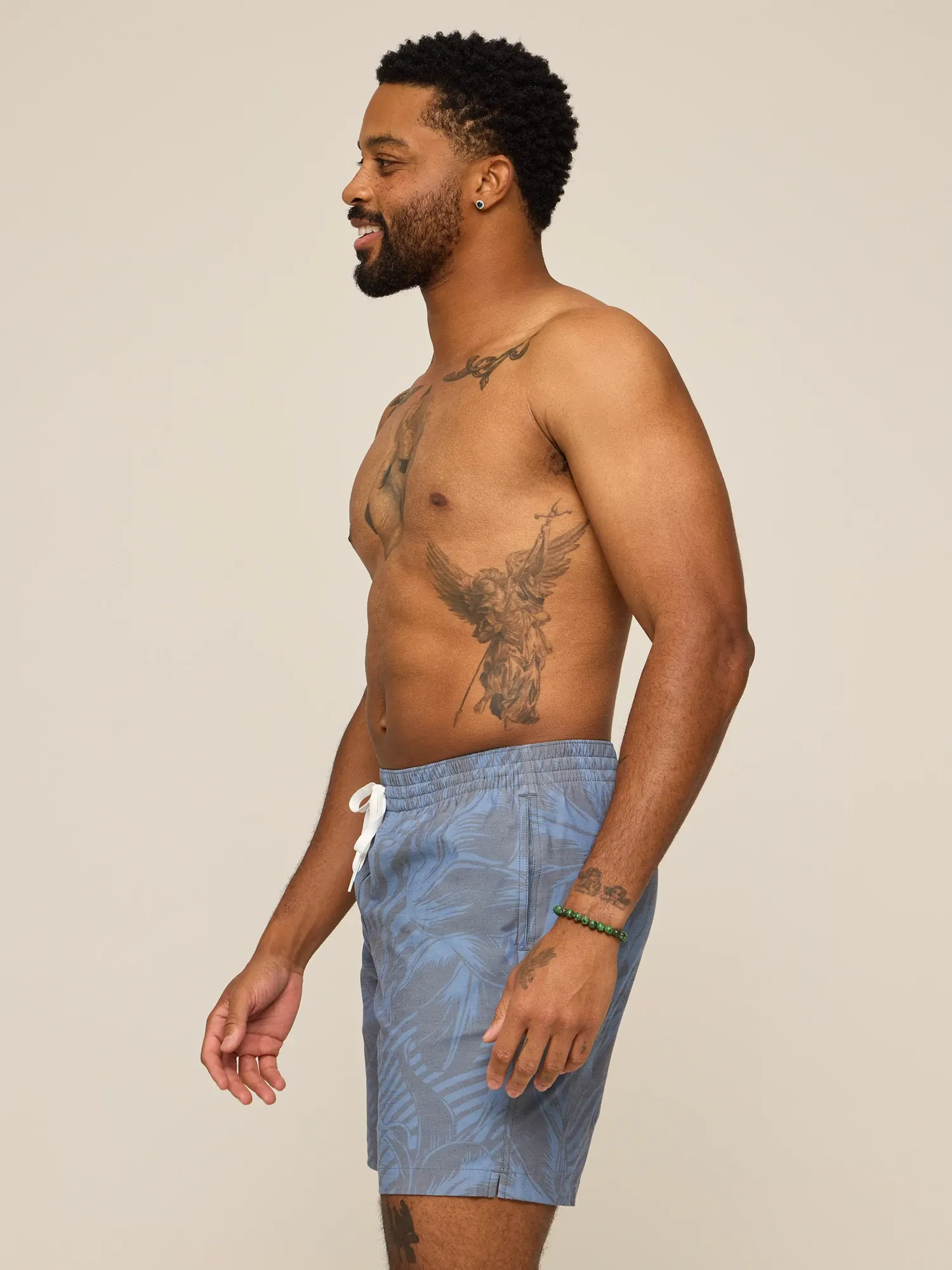 The Indigo Crazies 7" (Classic Lined Swim Trunk) - Image 3