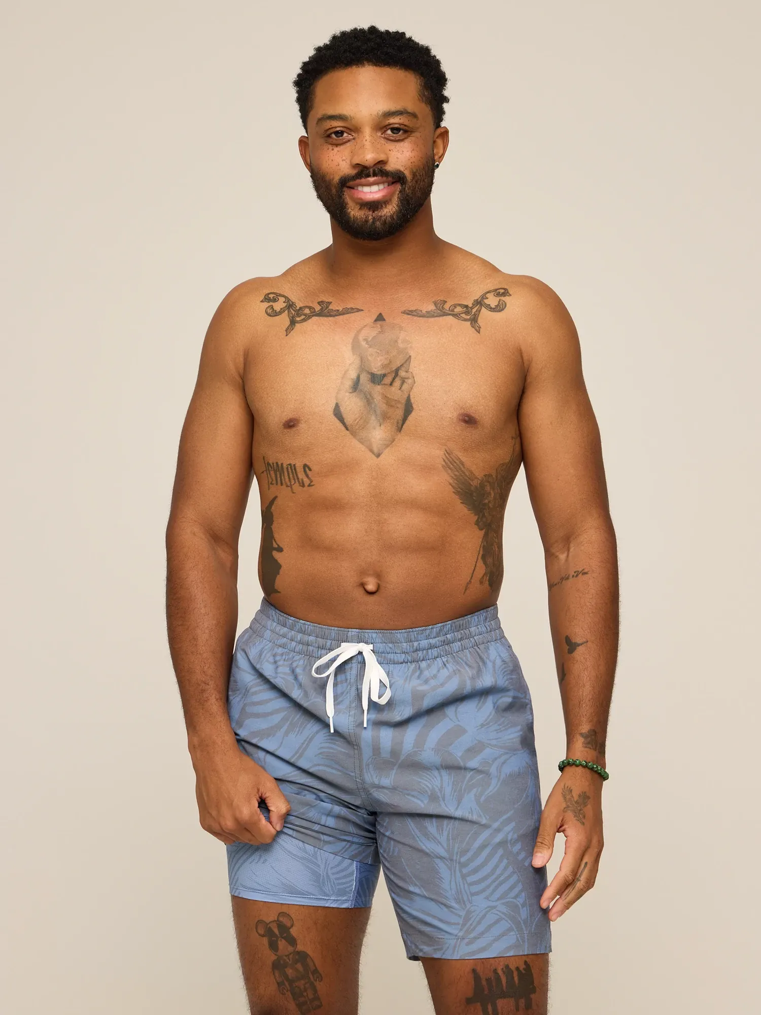 The Indigo Crazies 7" (Classic Lined Swim Trunk) - Image 4