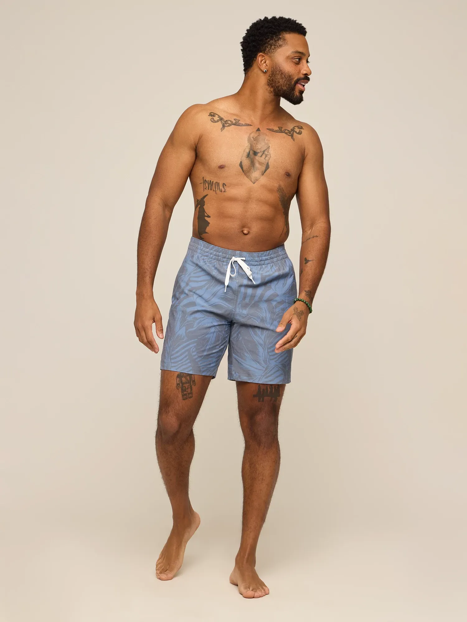 The Indigo Crazies 7" (Classic Lined Swim Trunk) - Image 5