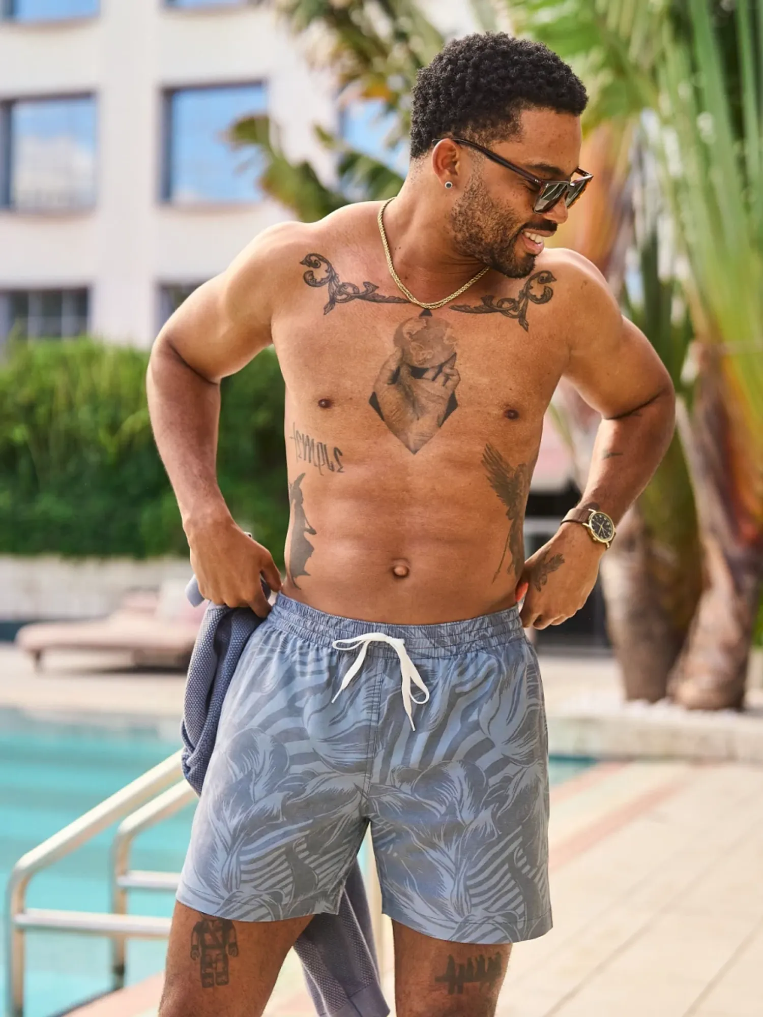 The Indigo Crazies 7" (Classic Swim Trunk) - Image 5