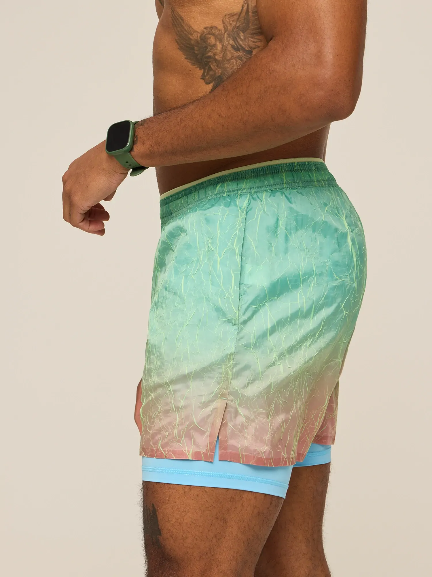 The Indigo Fizzes 5.5" (Crinkle Ultimate Training Short) - Image 4