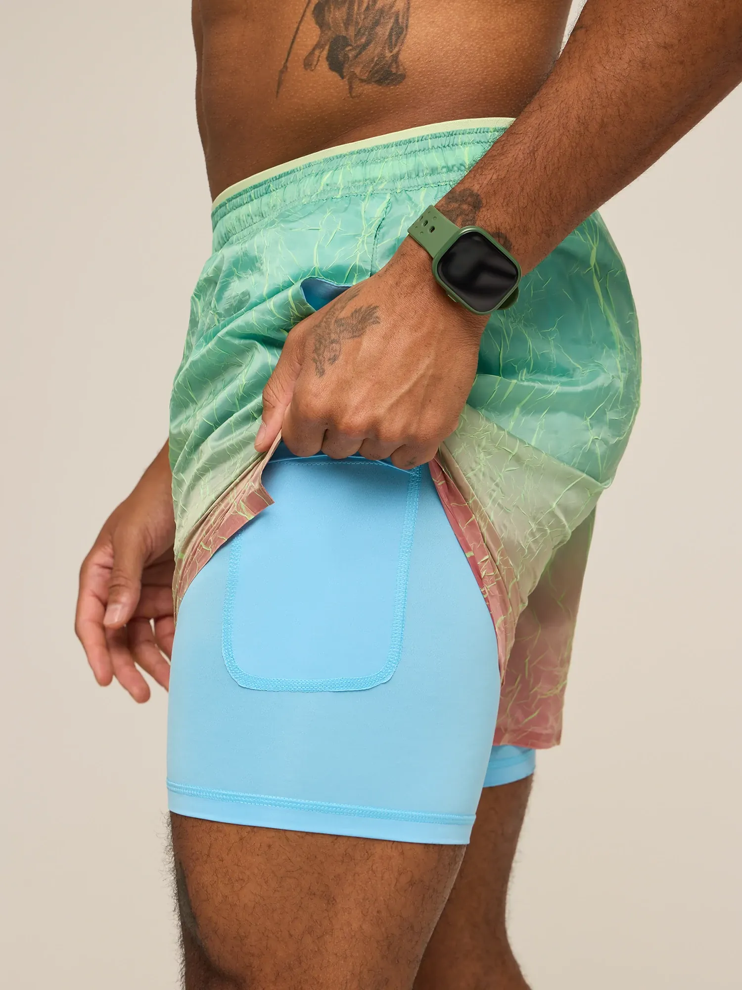 The Indigo Fizzes 5.5" (Crinkle Ultimate Training Short) - Image 5