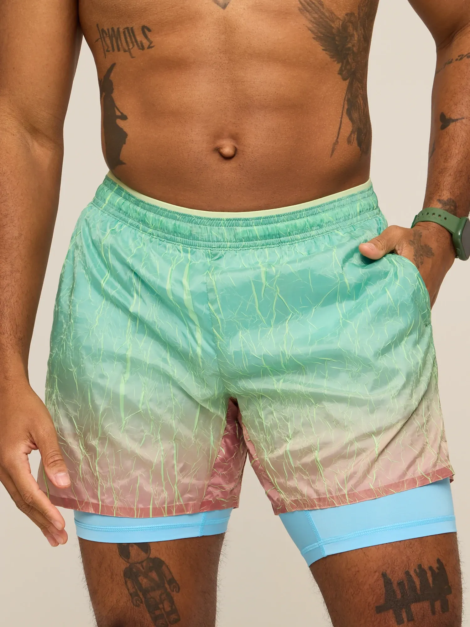 The Indigo Fizzes 5.5" (Crinkle Ultimate Training Short) - Image 6
