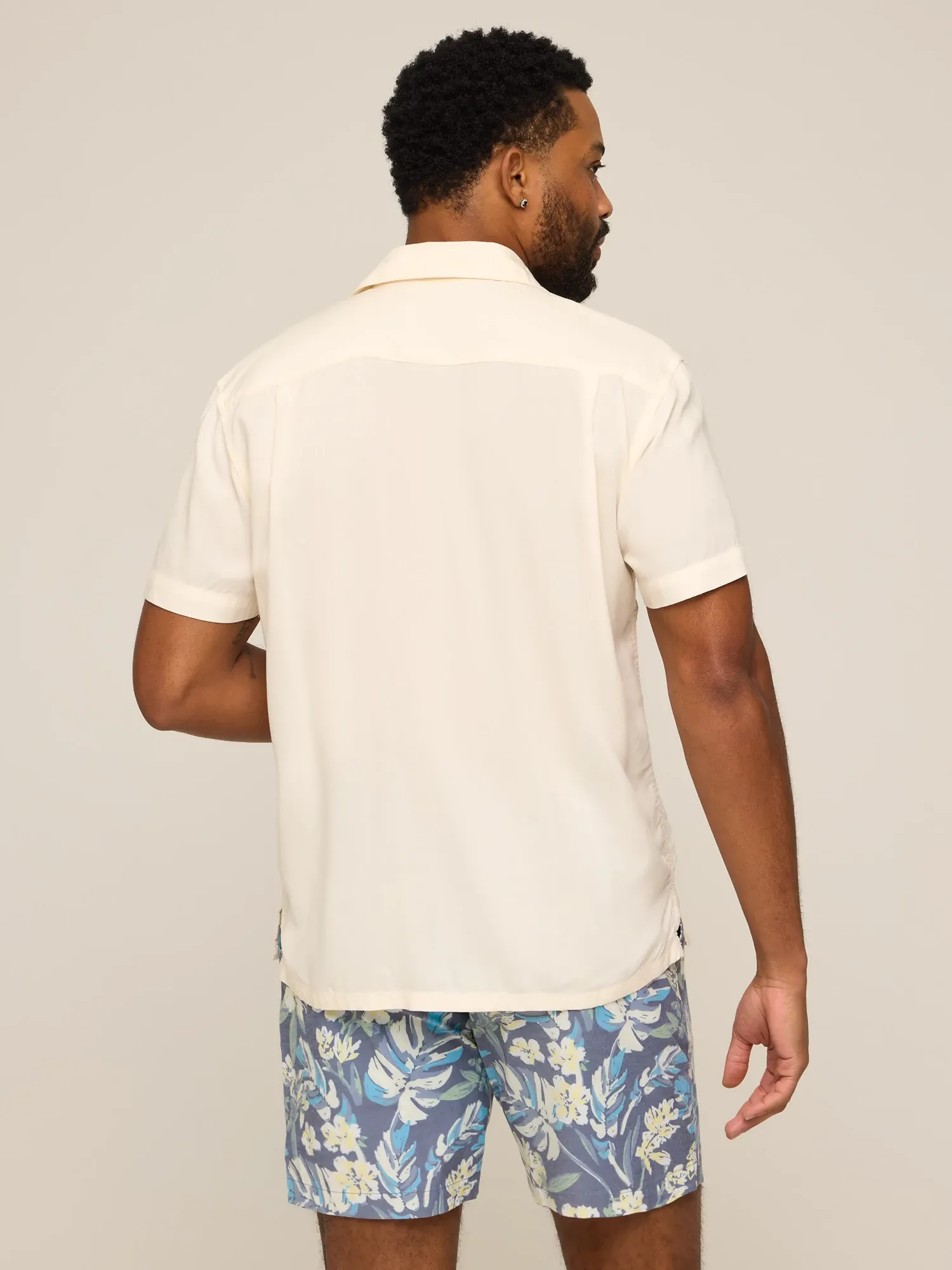 The Ivory Lotus (Rayon Sunday Shirt) - Image 3