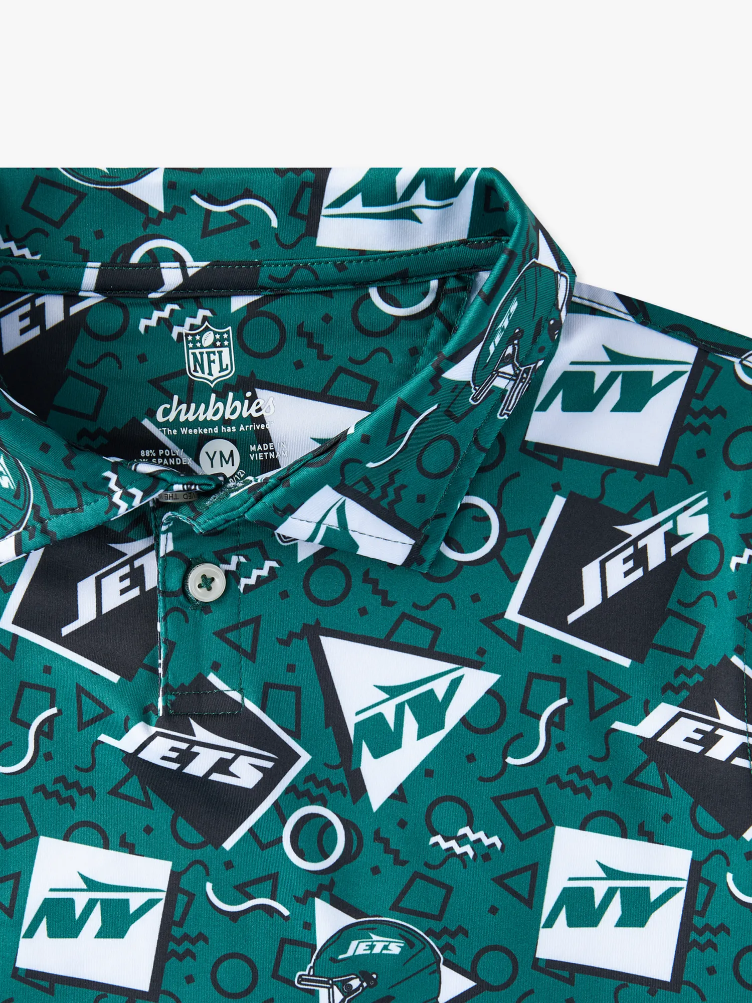 The Jets Game Day Fit (Boys Performance Polo) - Image 2