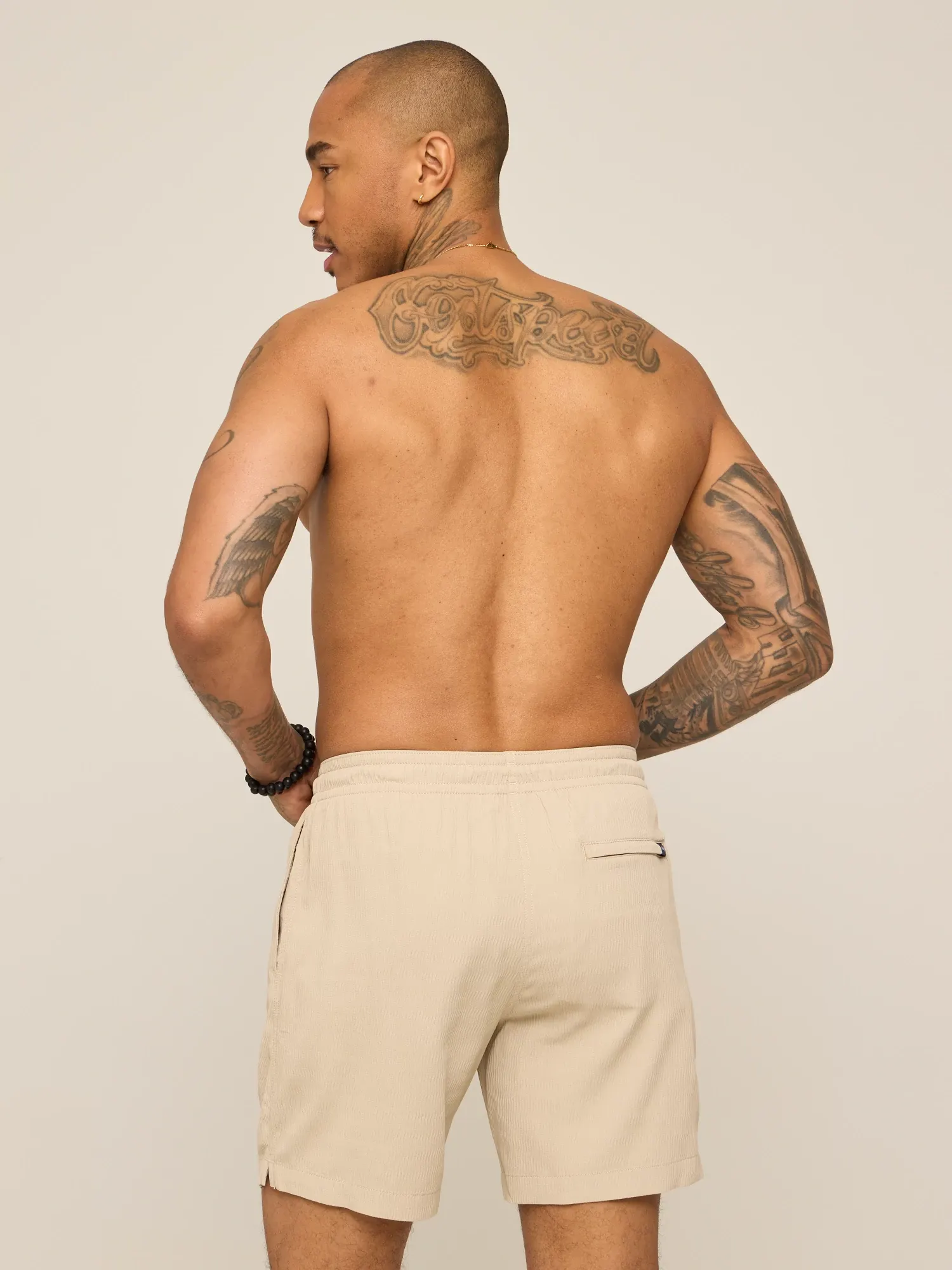 The Khakinator 7" (Textured Lined Swim Trunk) - Image 2