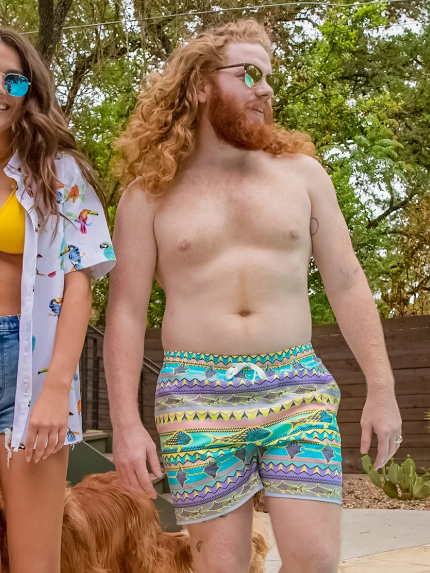 The Krakens 5.5" (Classic Lined Swim Trunk) - Image 3