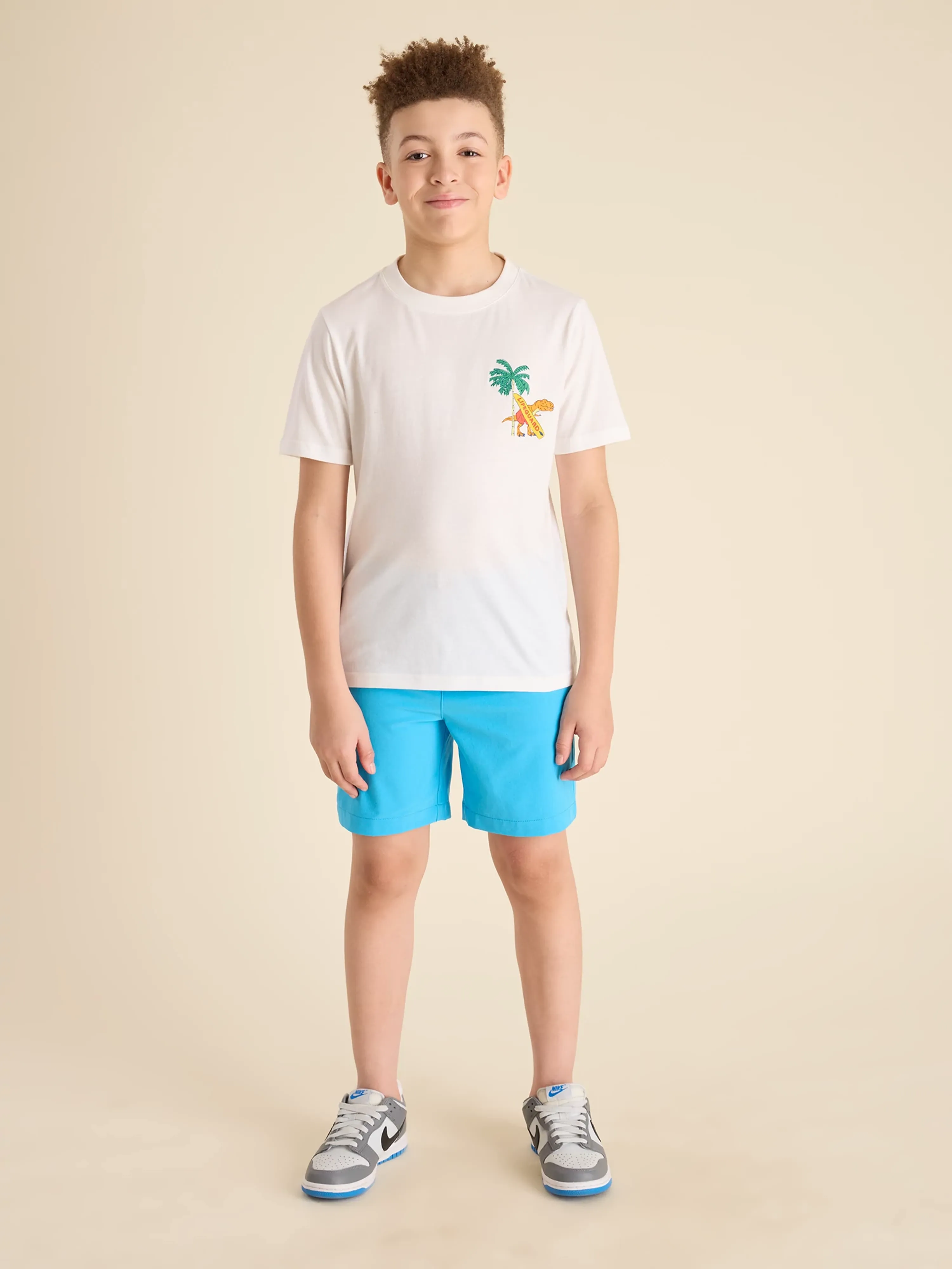 The Lifeguard Dino (Boys Non Pocket T-Shirt) - Image 4