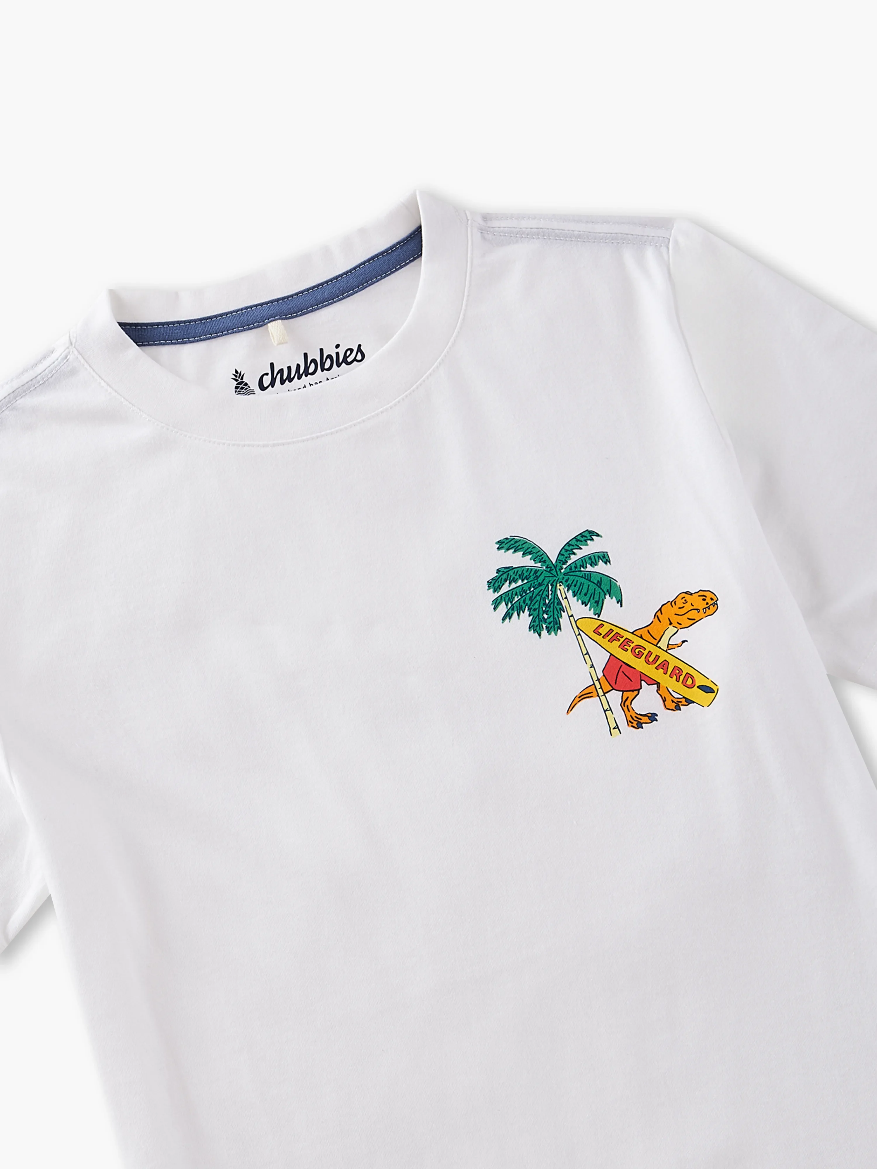The Lifeguard Dino (Boys Non Pocket T-Shirt) - Image 5