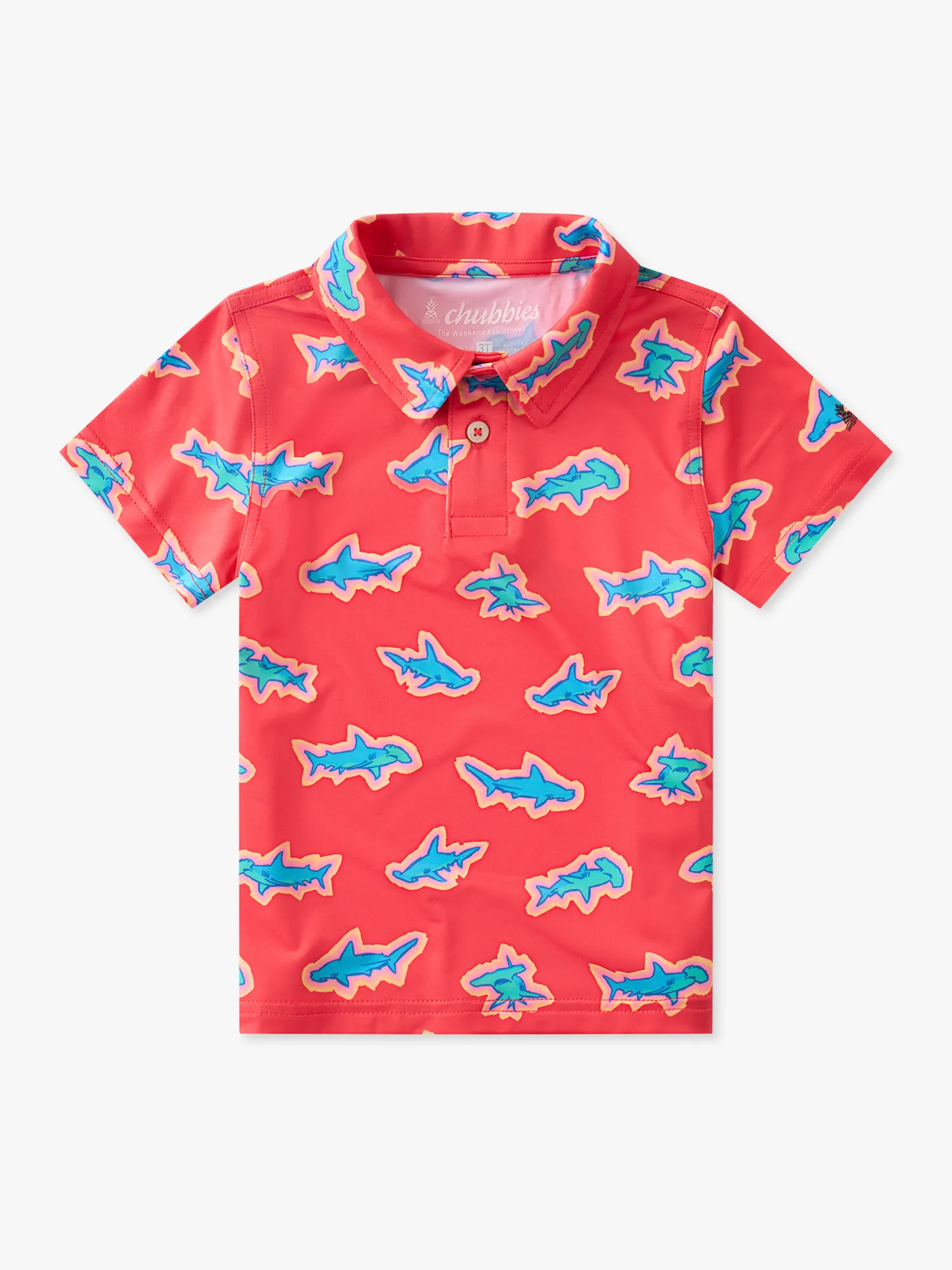 The Lil Apex Swimmer (Toddler Performance Polo) - Image 4