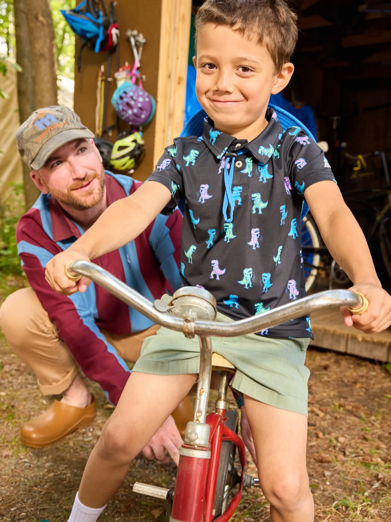 The Lil Bodacious Cretaceous (Toddler Performance Polo) - Image 2