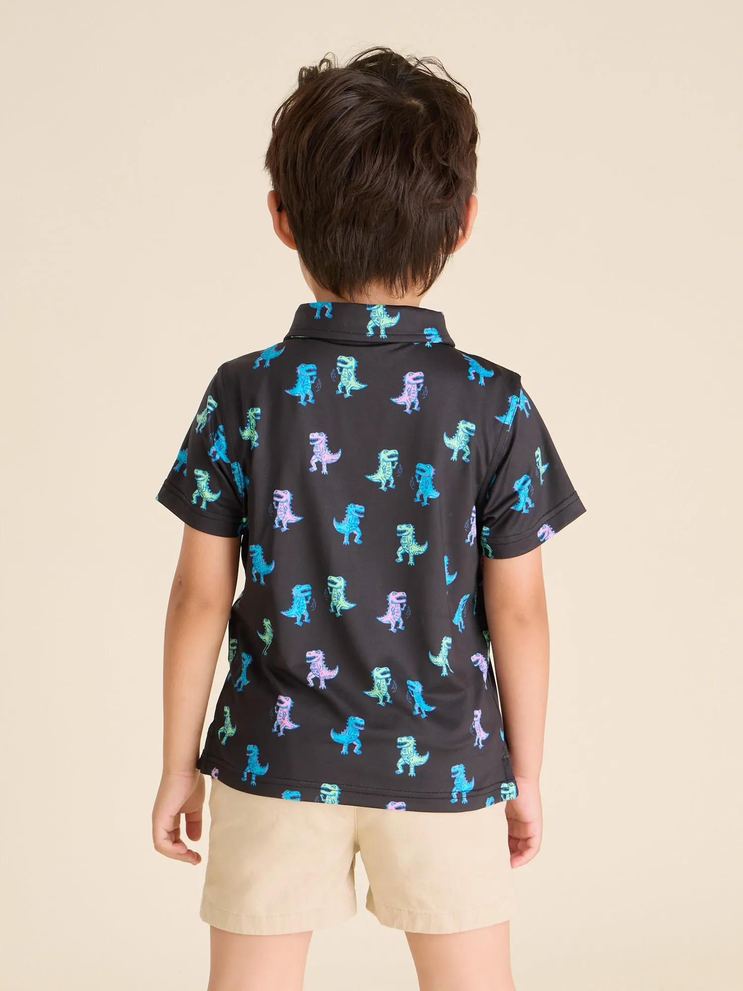 The Lil Bodacious Cretaceous (Toddler Performance Polo) - Image 4