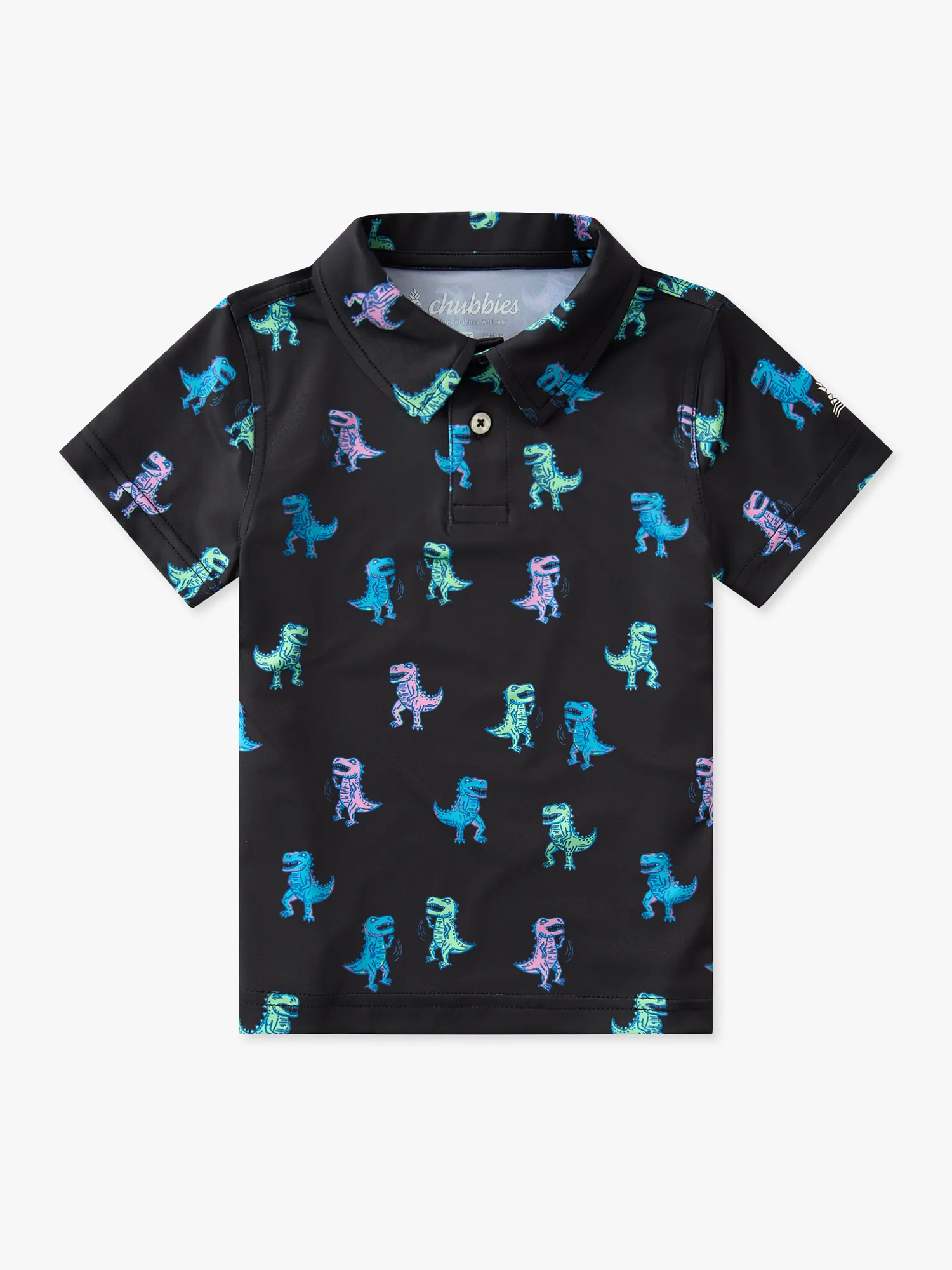 The Lil Bodacious Cretaceous (Toddler Performance Polo) - Image 7