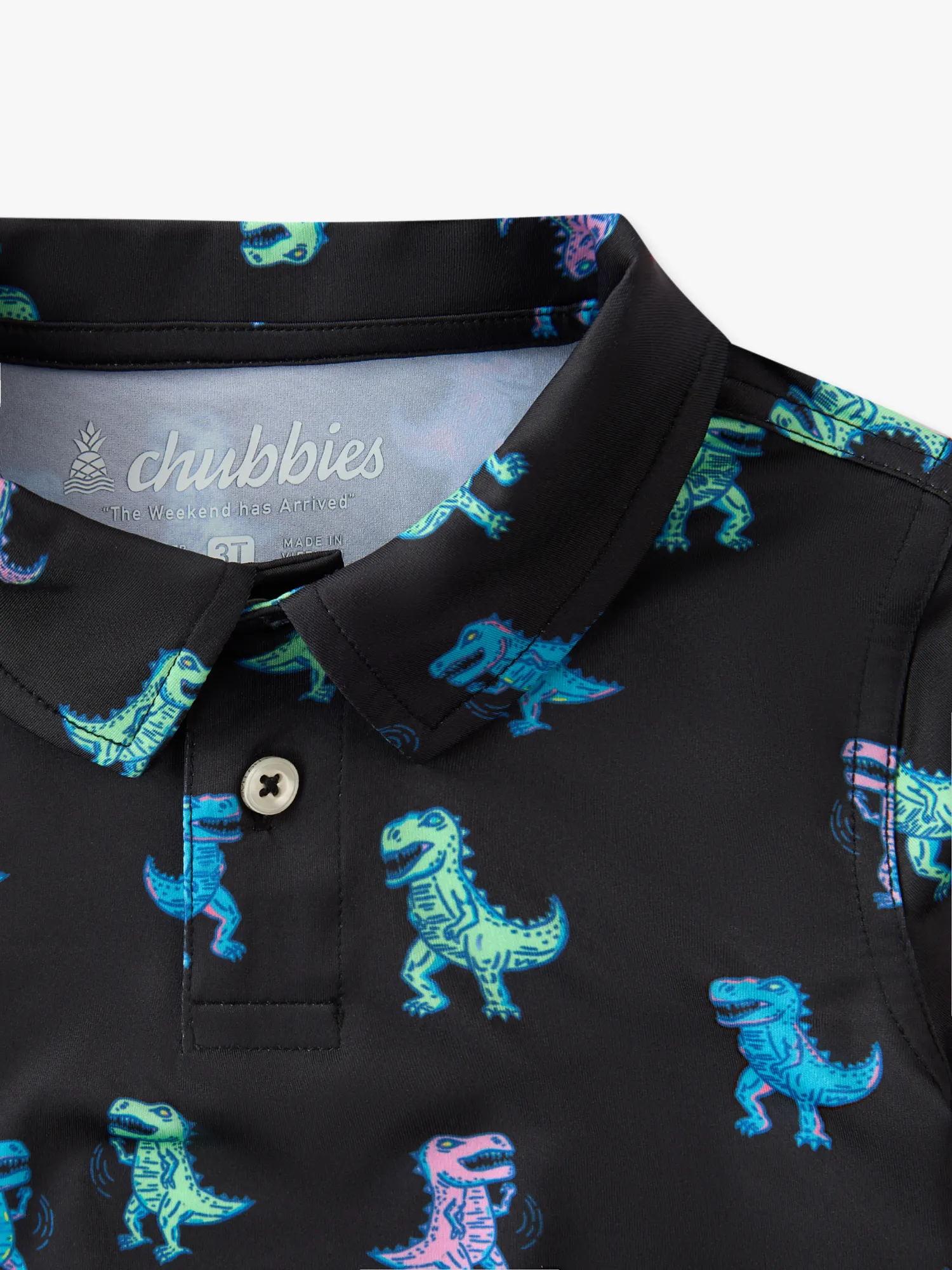 The Lil Bodacious Cretaceous (Toddler Performance Polo) - Image 9