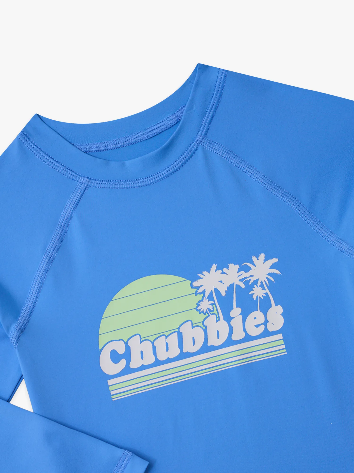 The Lil Ol'College Try (Toddler Rashguard)- Marina - Image 3