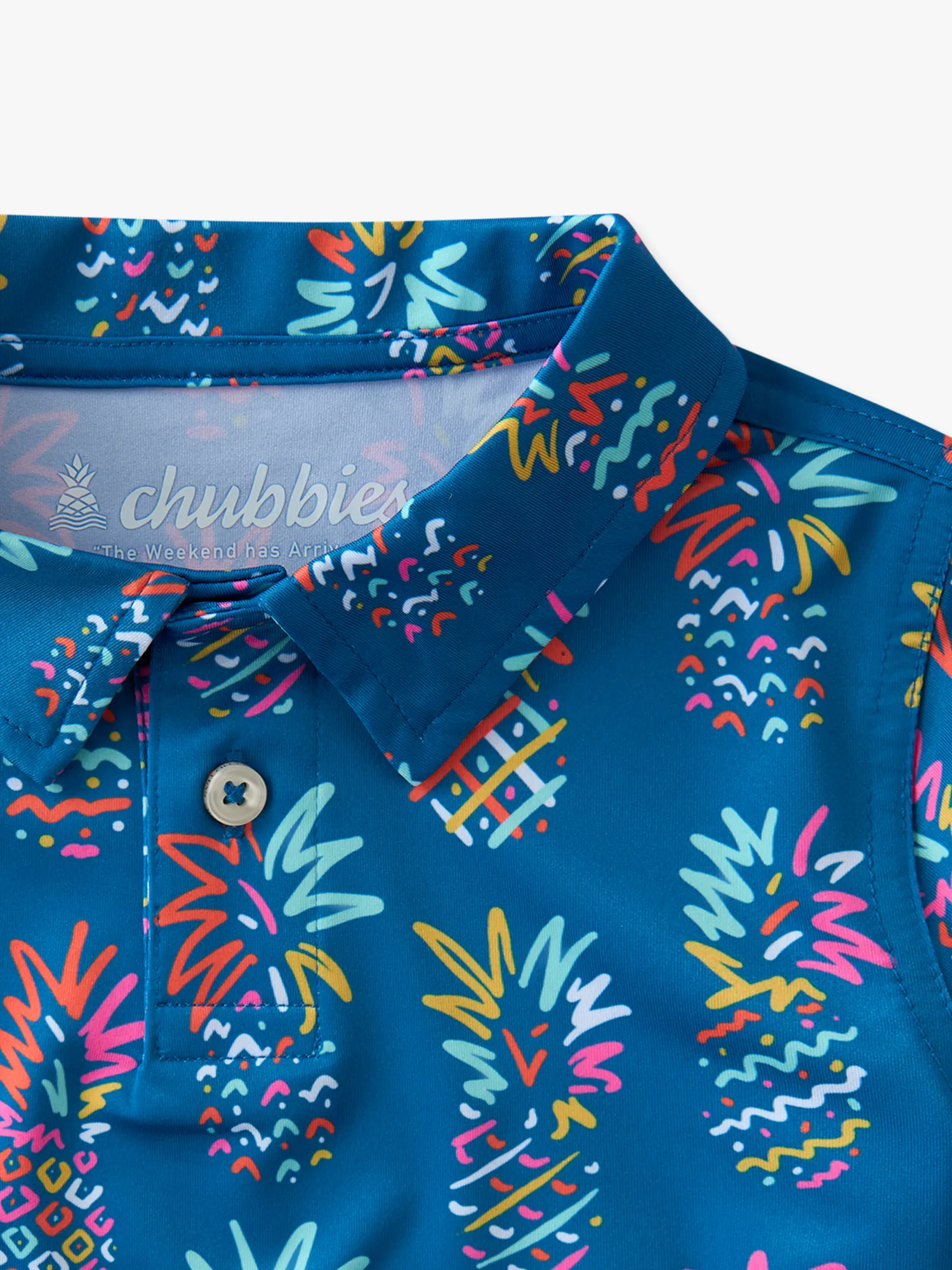 The Lil Pineapple Sketch(Toddler Performance Polo) - Image 6