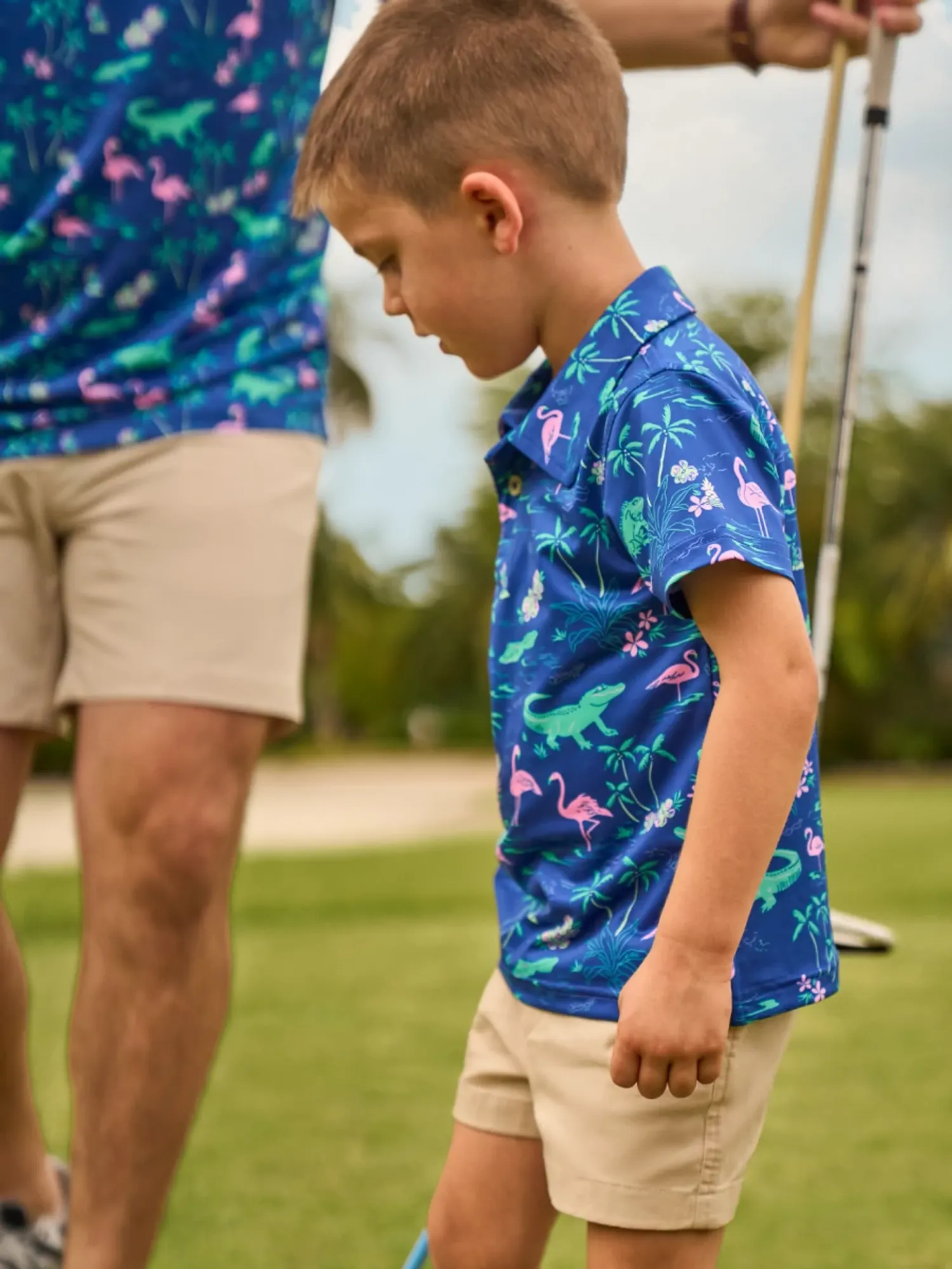 The Lil Swamp & Circumstance (Toddler Performance Polo) - Image 2