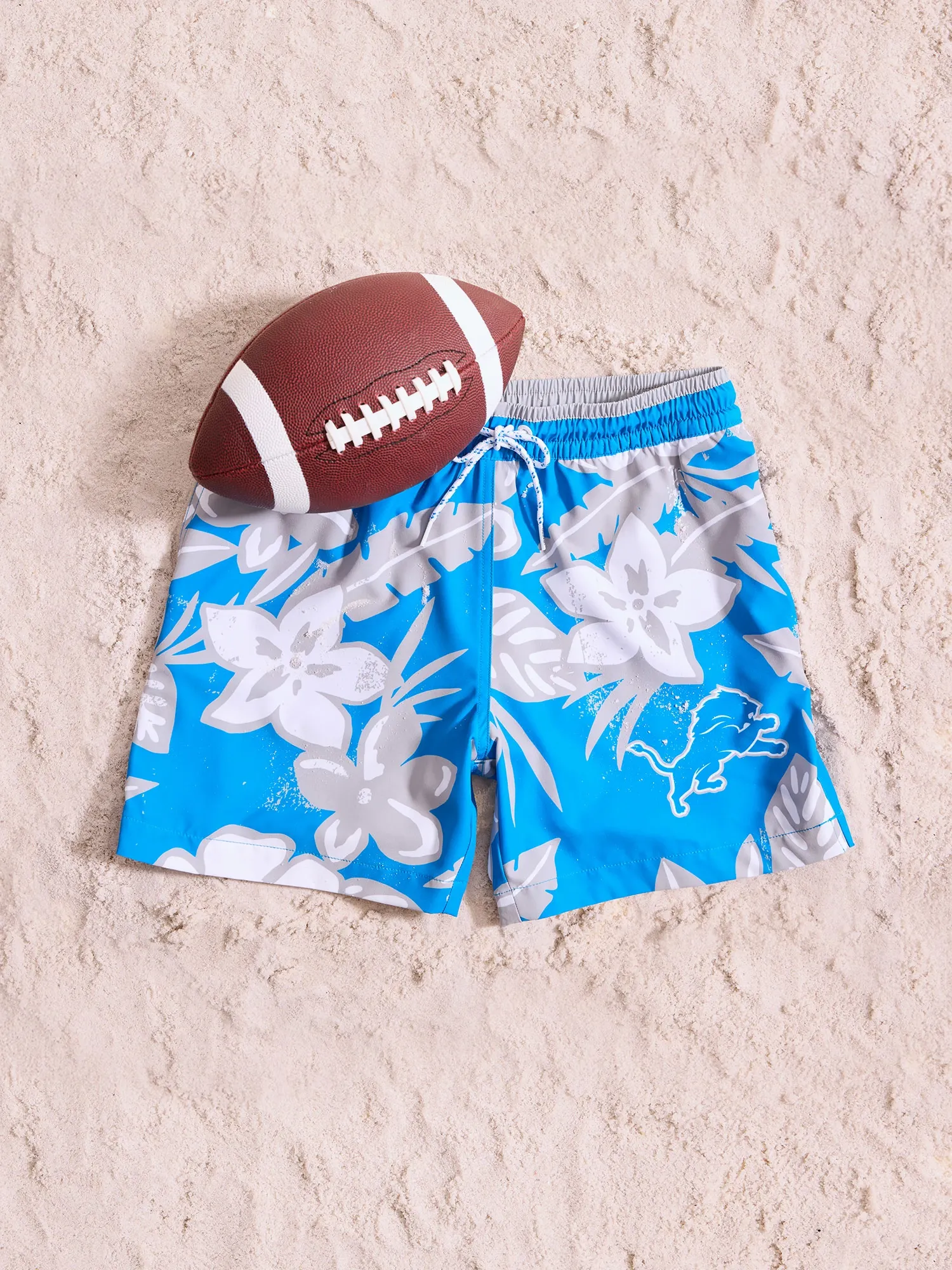 The Lions Deep End Zones 5.5" (Classic Lined Swim Trunk) - Image 2