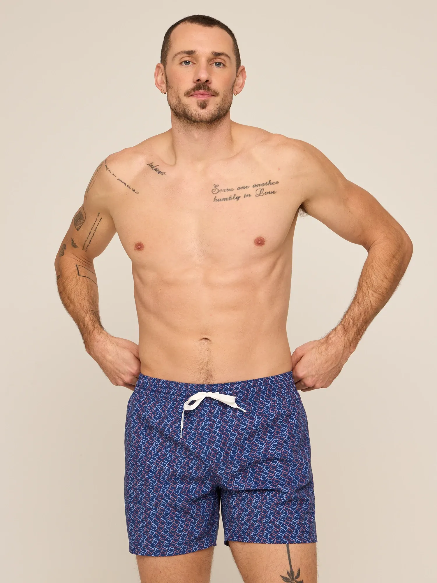 The Lone Stars 5.5" (Classic Lined Swim Trunk) - Image 4