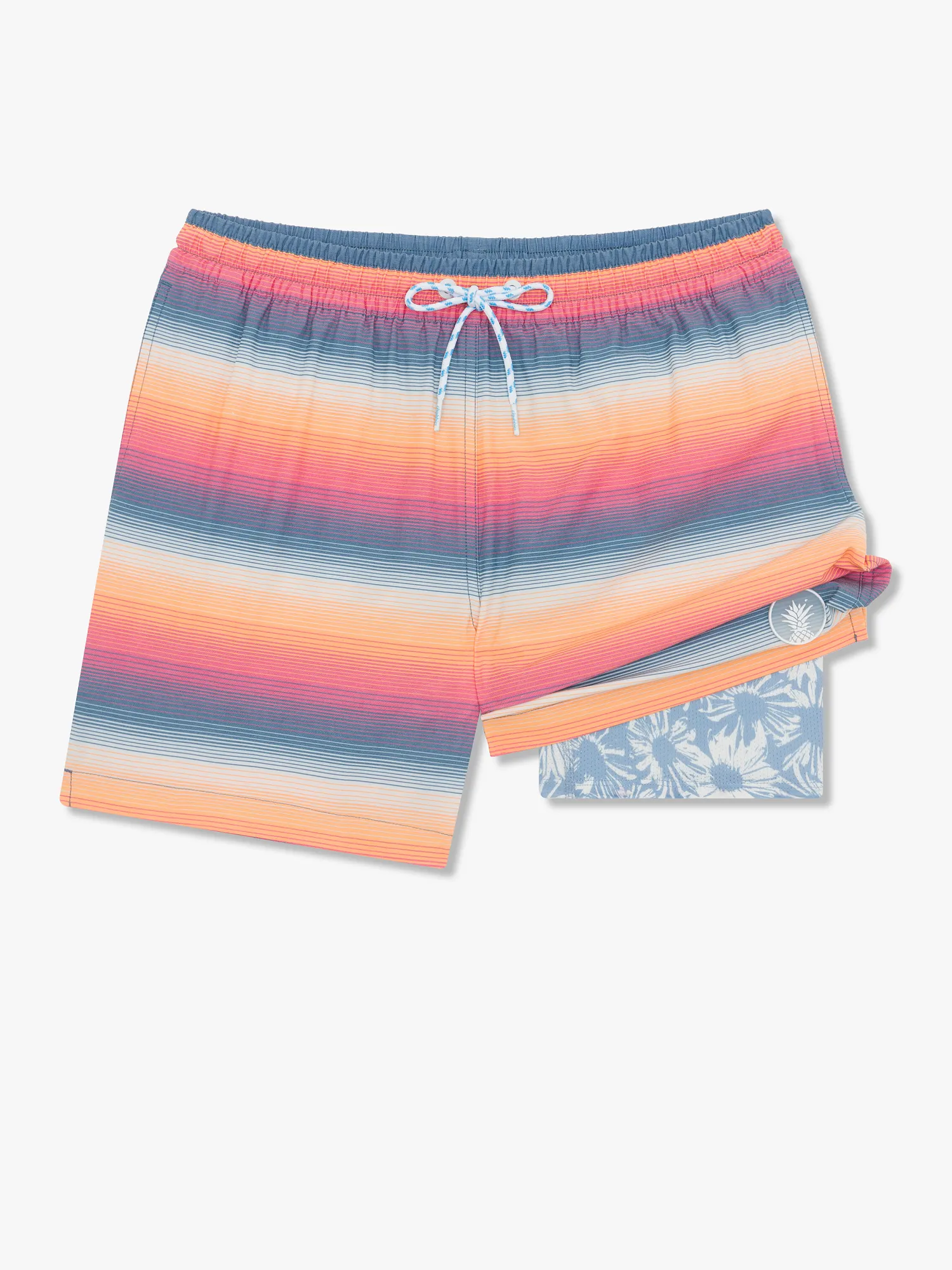The Malibu Sunsets 5.5" (Faded Classic Lined Swim Trunk) - Image 5