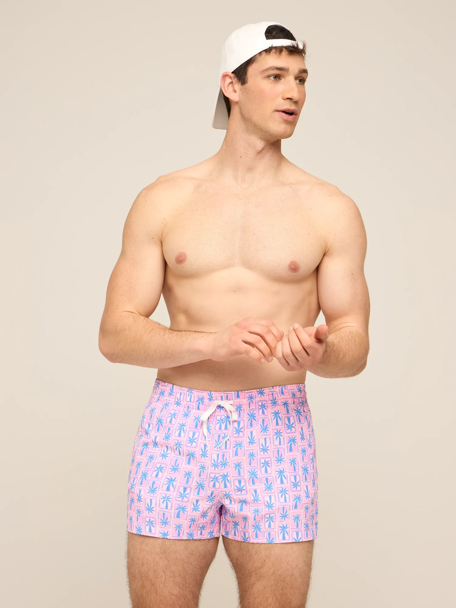 The Miami Mosaic 4" (Classic Lined Swim Trunk) - Image 3