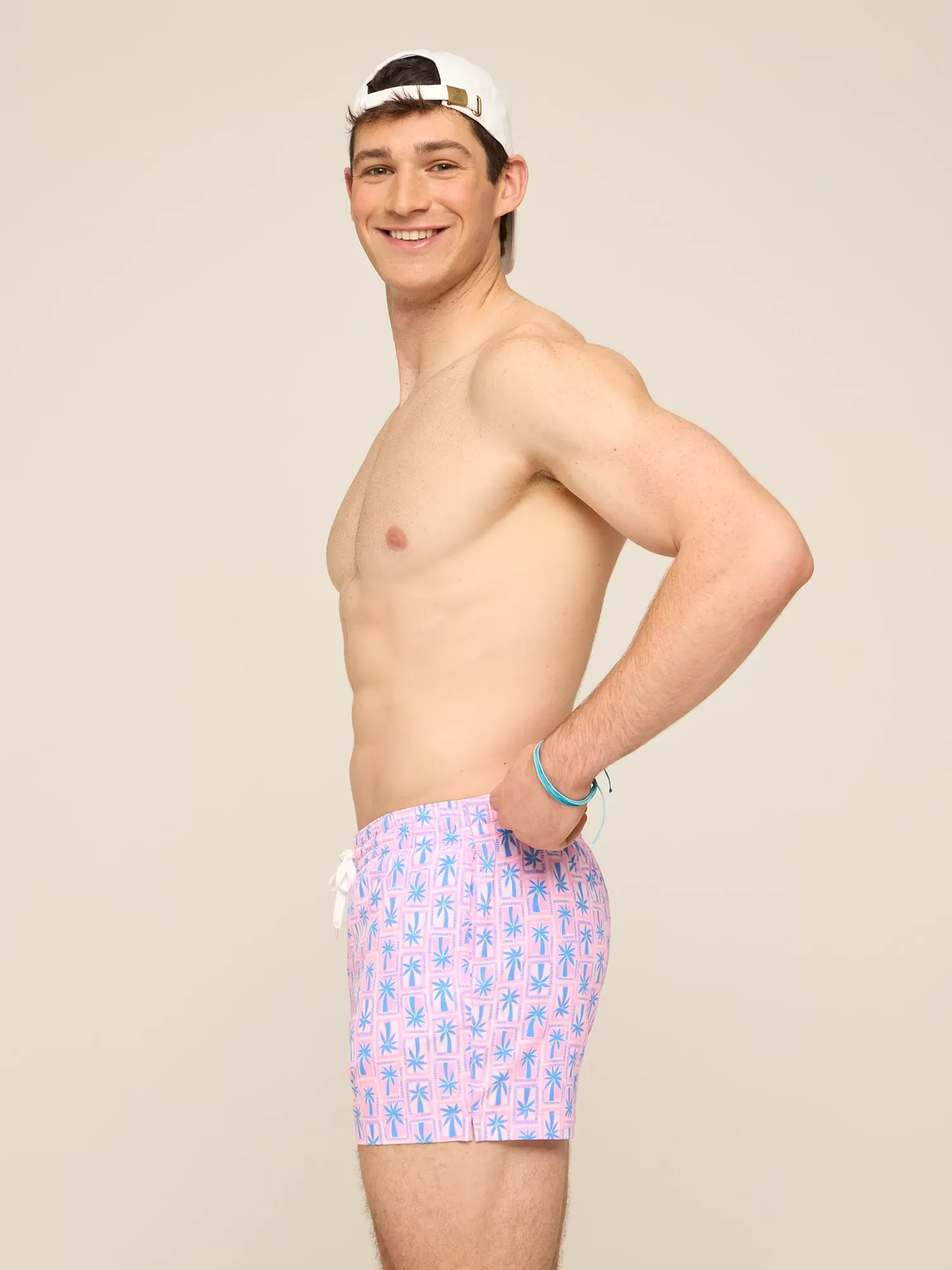 The Miami Mosaic 4" (Classic Lined Swim Trunk) - Image 4