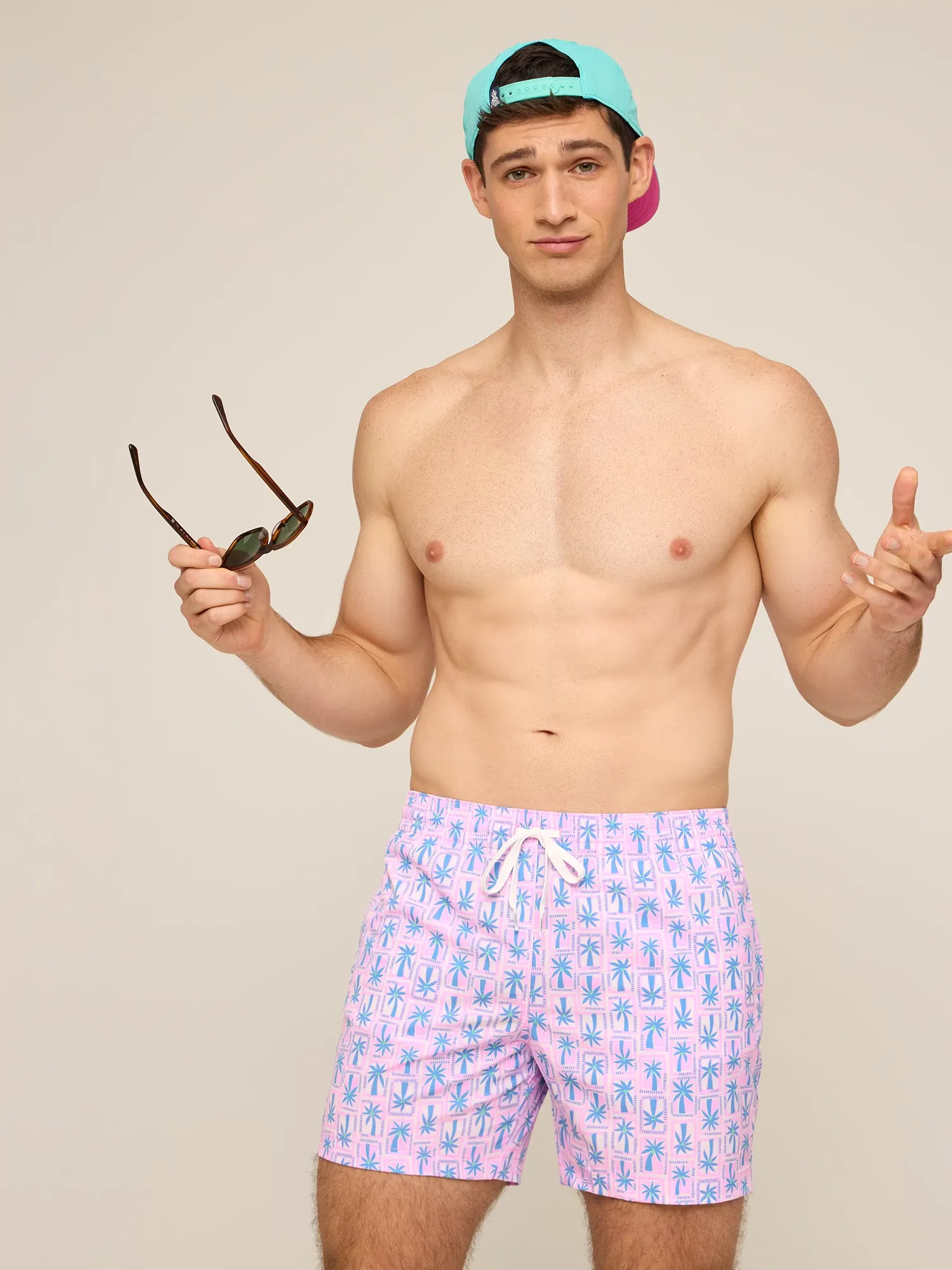 The Miami Mosaic 5.5" (Classic Lined Swim Trunk) - Image 4