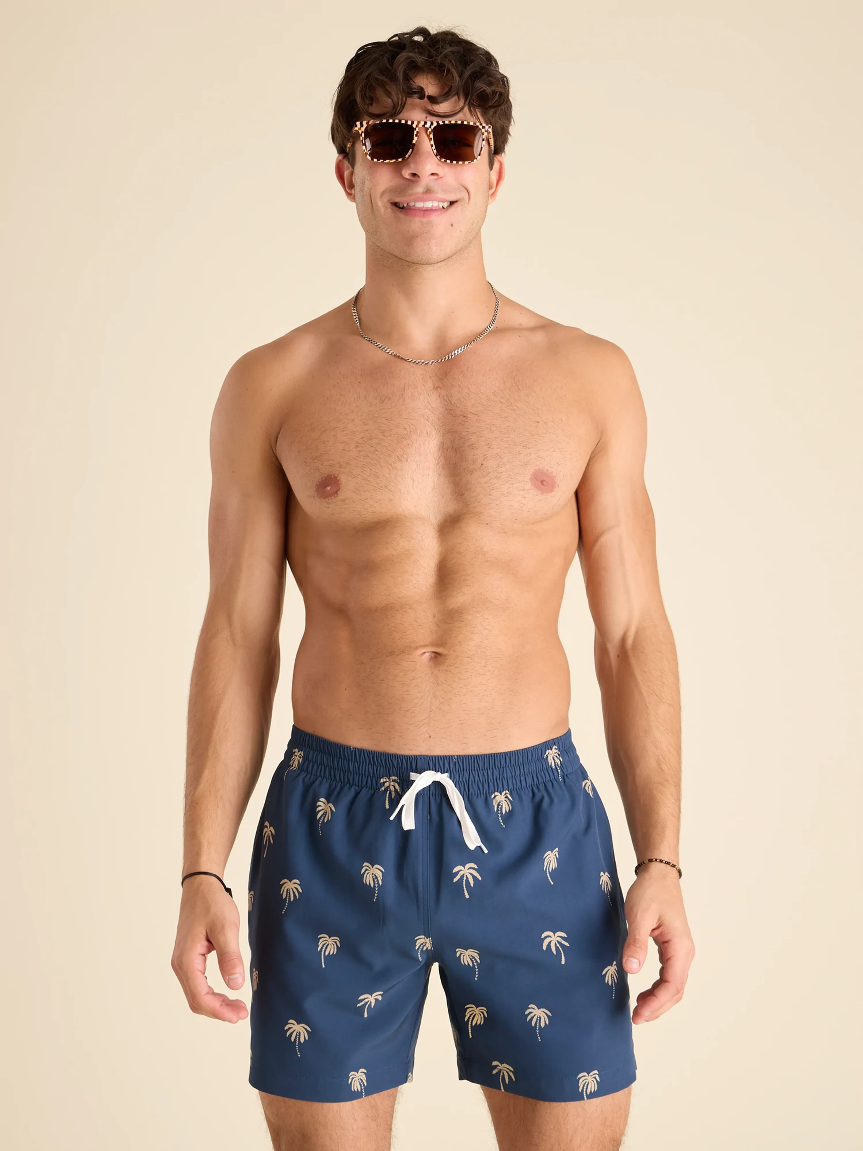The Midnight Palms 5.5" (Classic Lined Swim Trunk) - Image 4