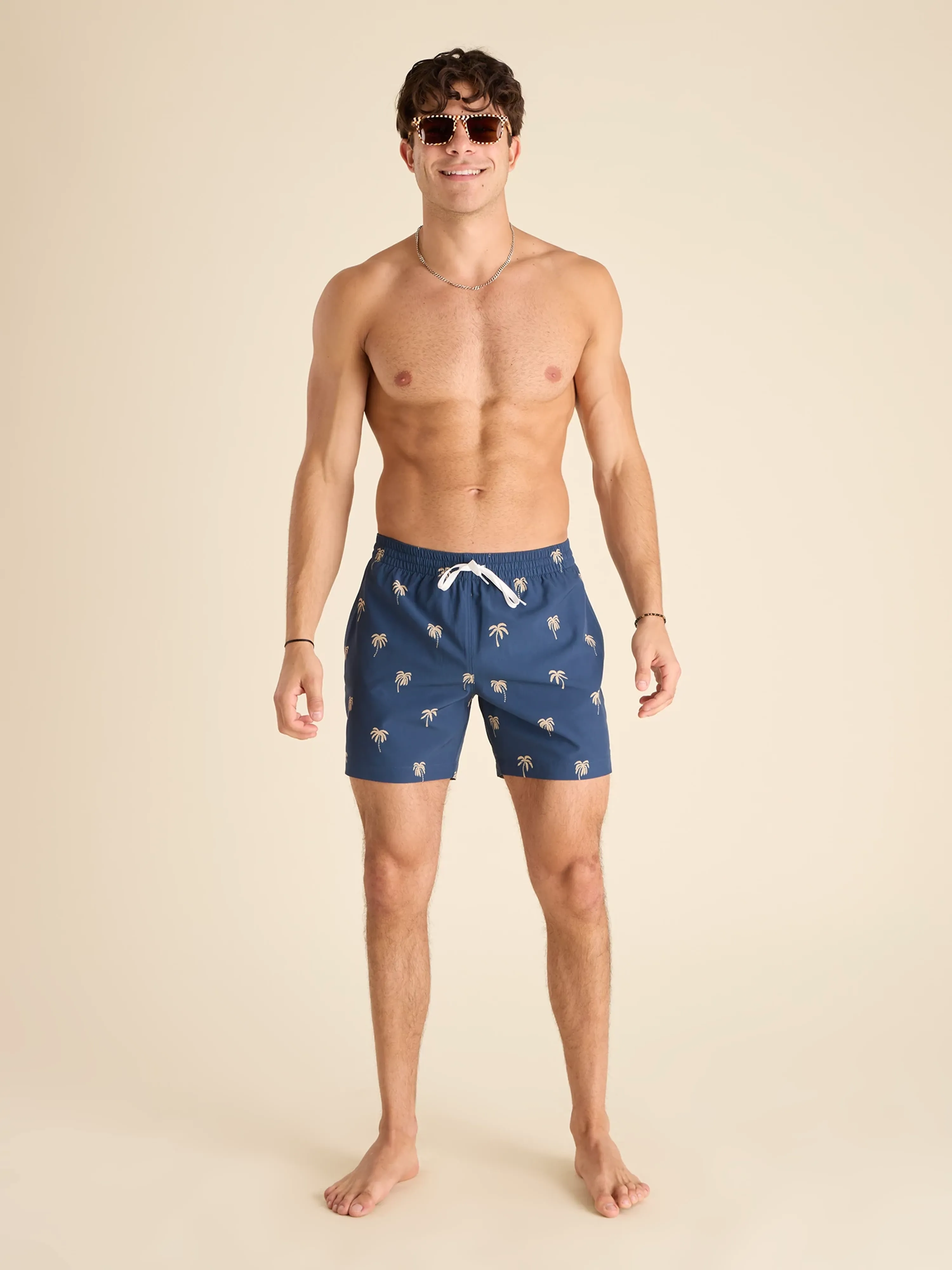 The Midnight Palms 5.5" (Classic Lined Swim Trunk) - Image 5
