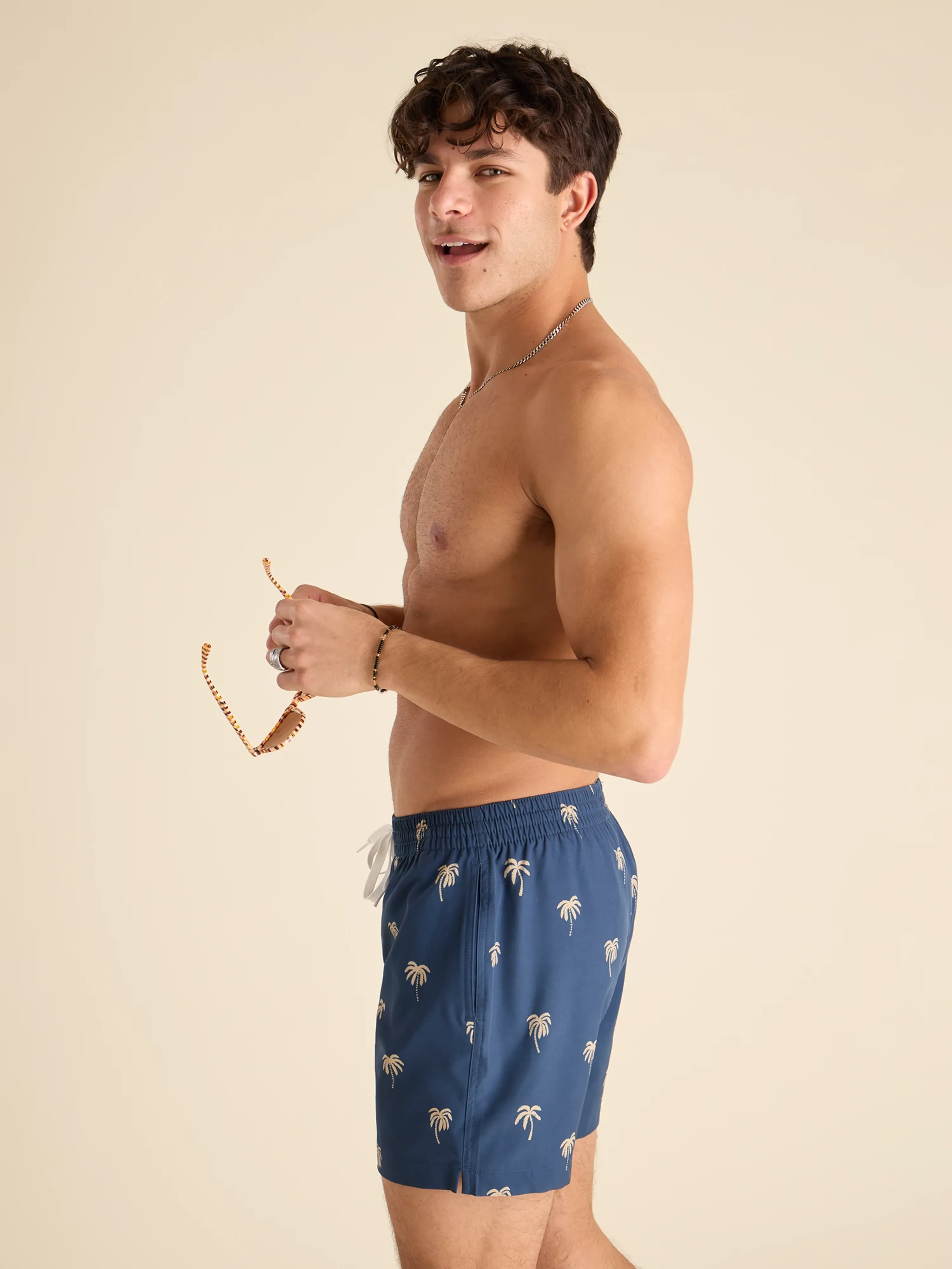 The Midnight Palms 5.5" (Classic Swim Trunk) - Image 3