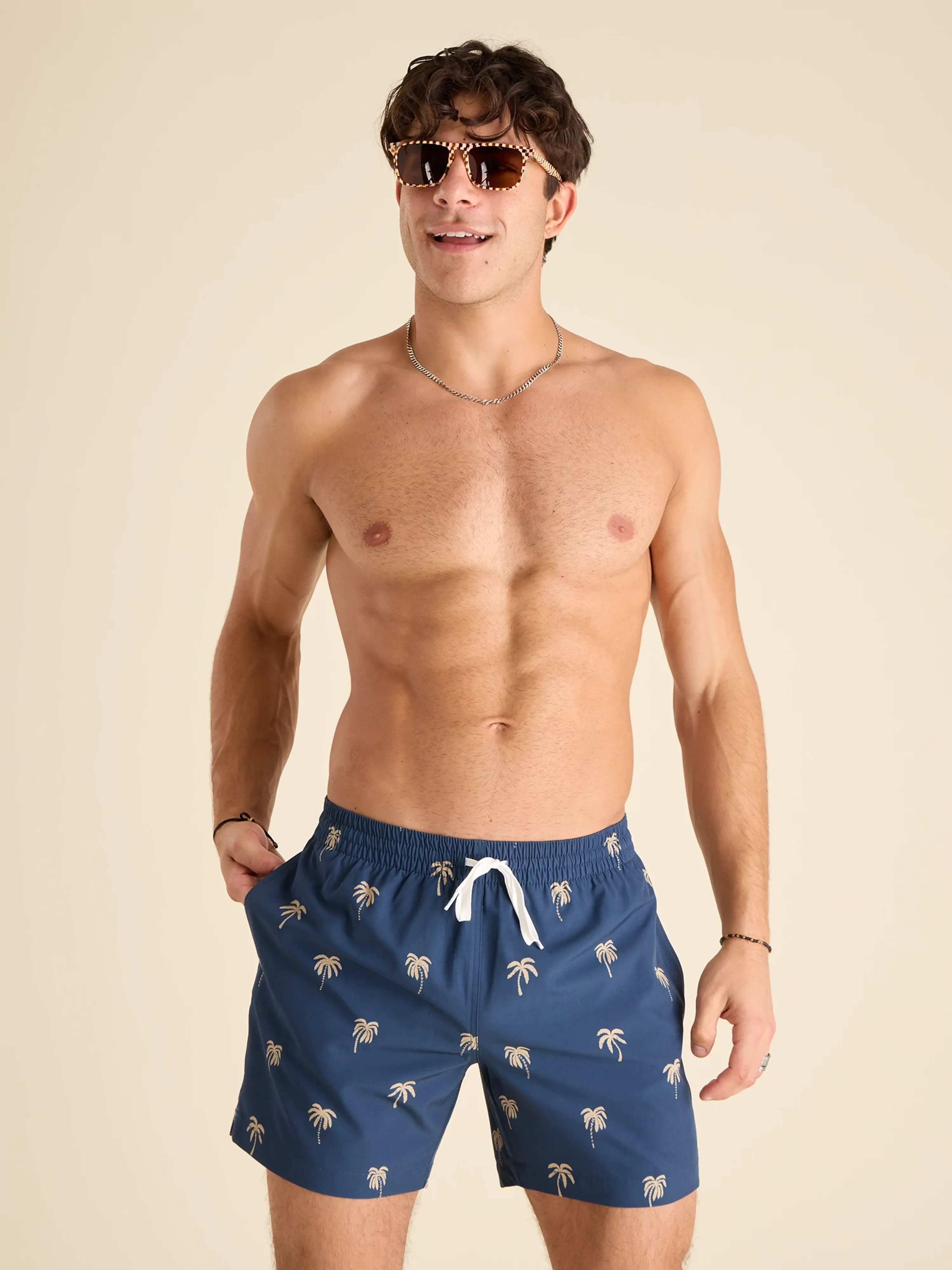 The Midnight Palms 5.5" (Classic Swim Trunk) - Image 4