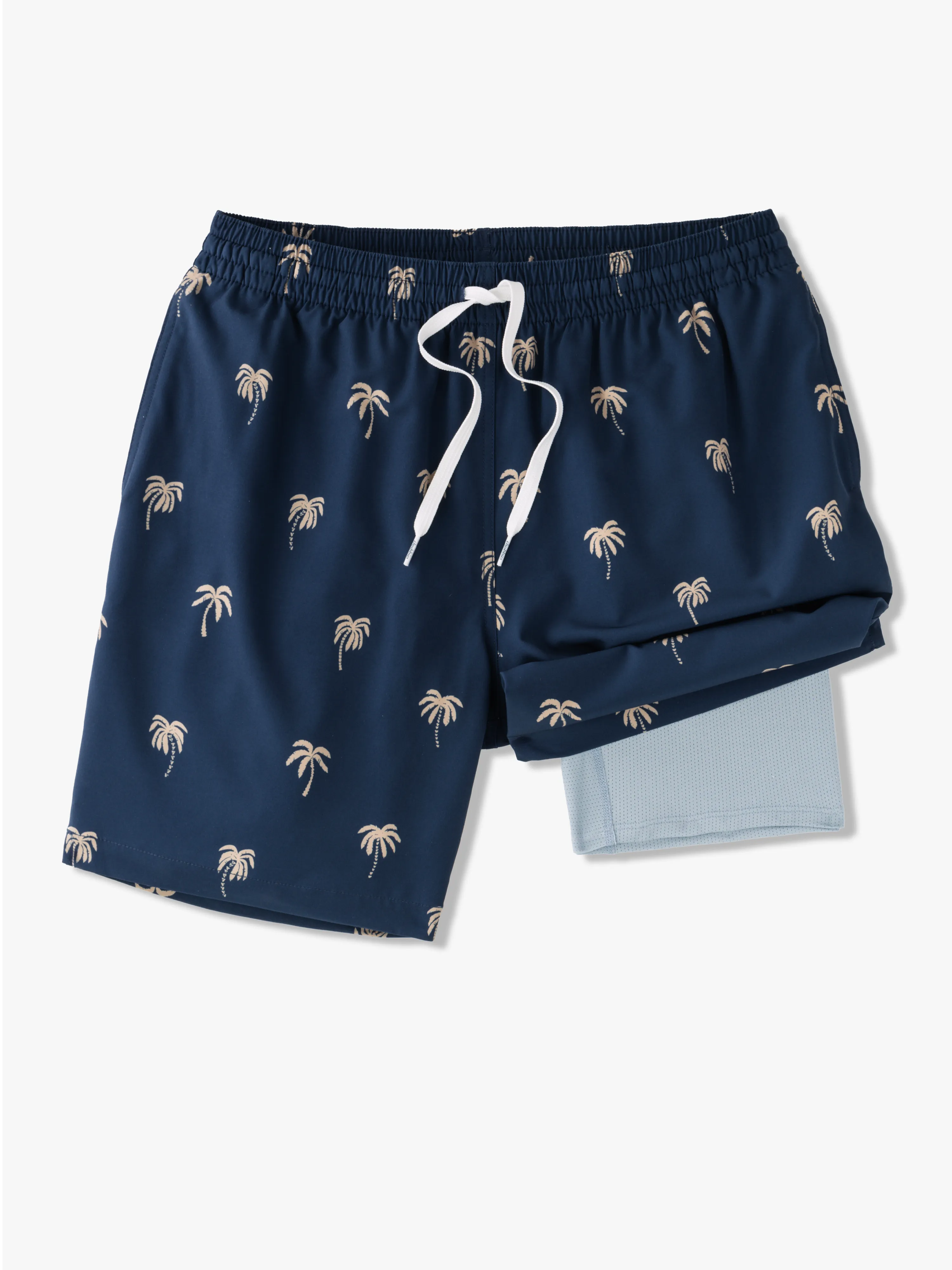 The Midnight Palms 7" (Classic Lined Swim Trunk) - Image 6
