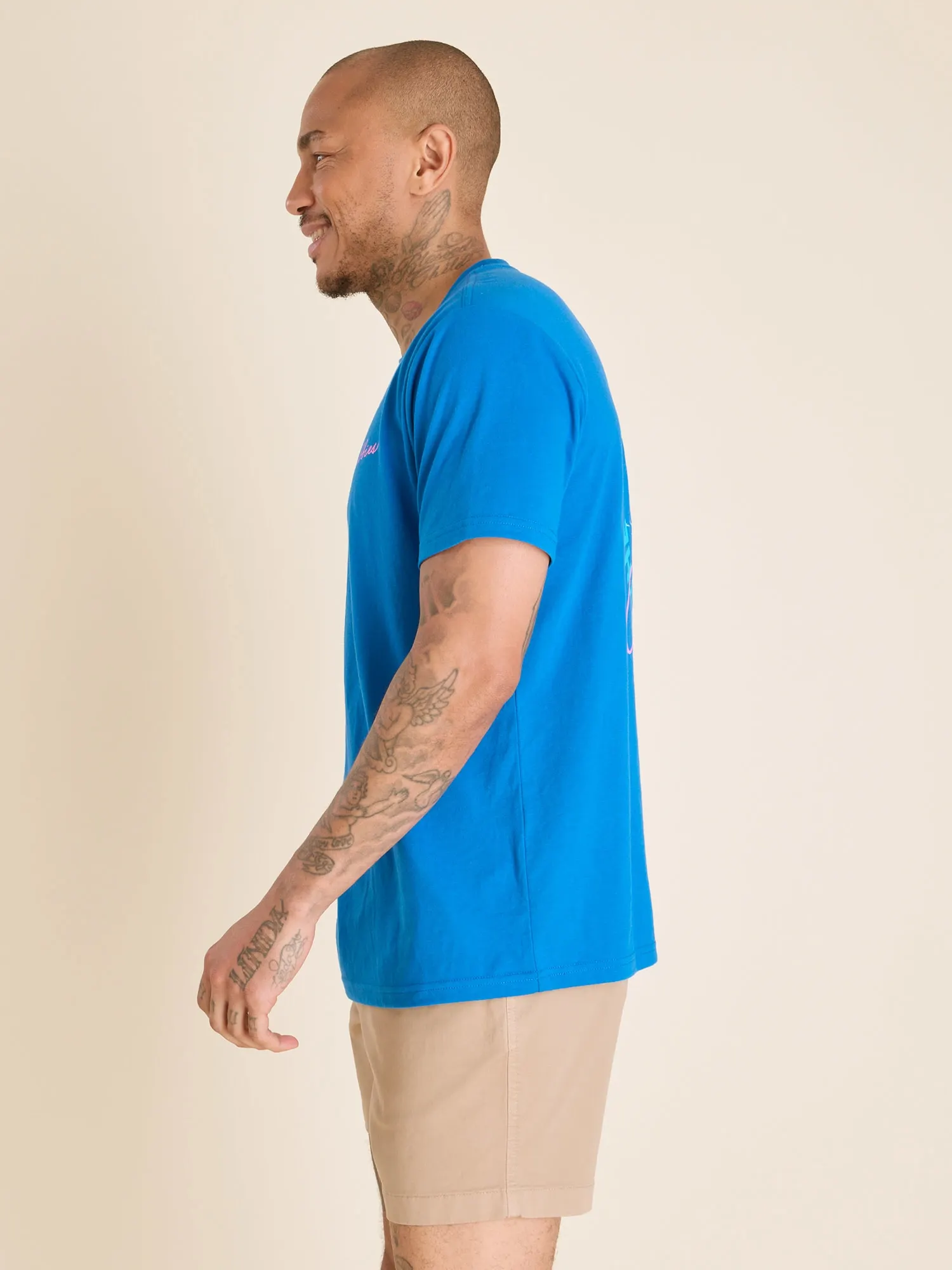 The Navy Circle (Non Pocket Graphic Tee) - Image 3