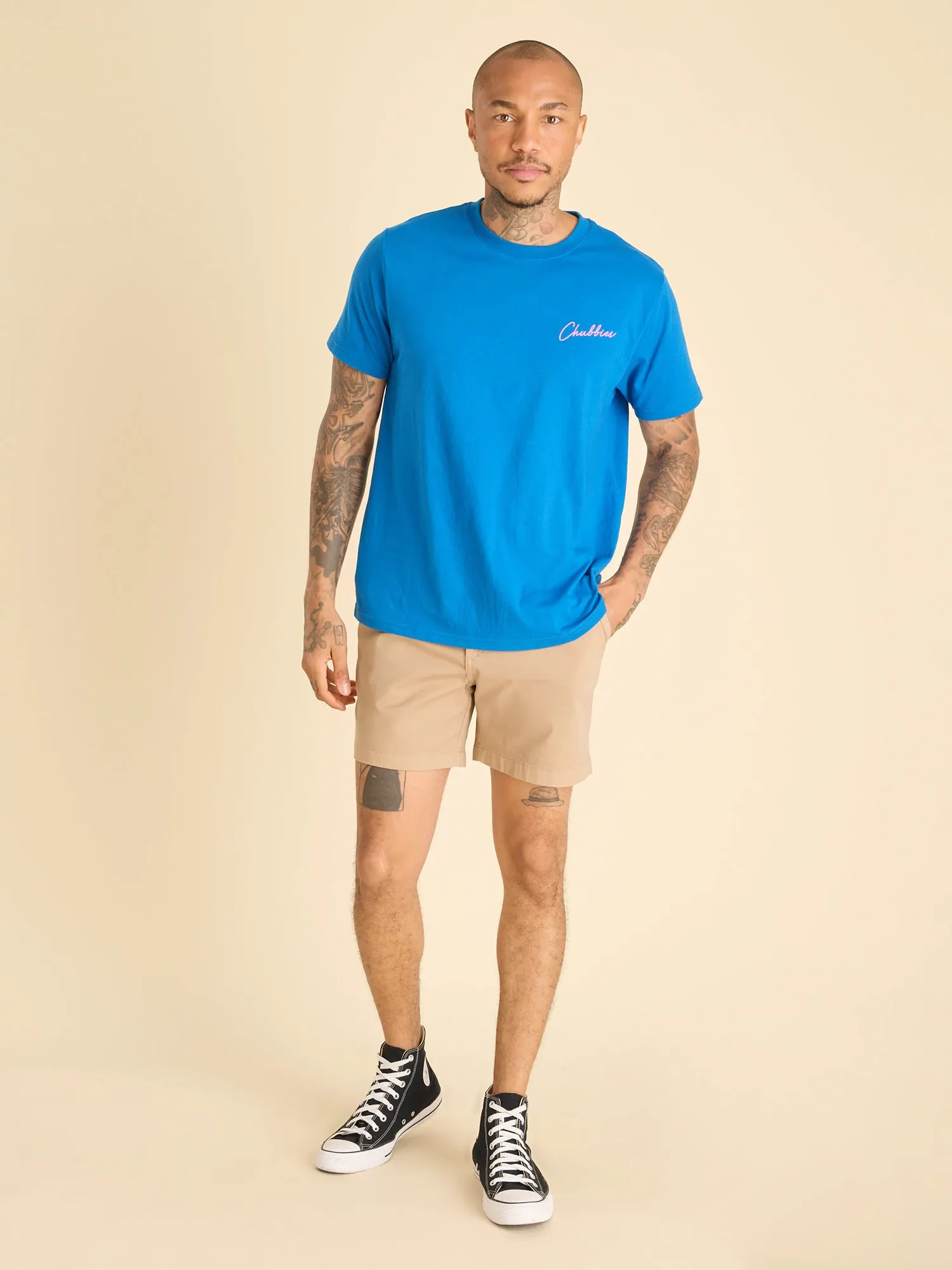The Navy Circle (Non Pocket Graphic Tee) - Image 4