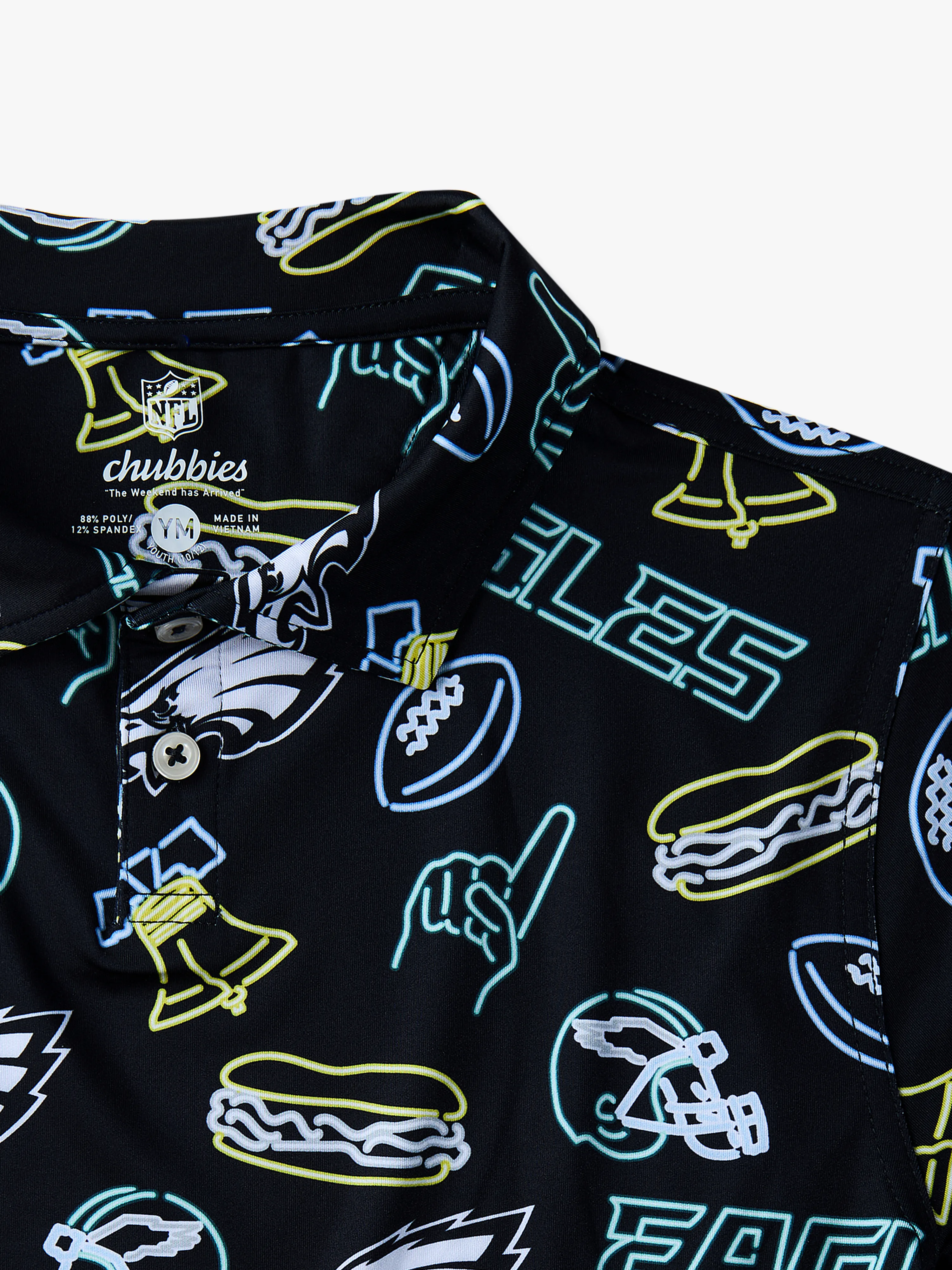 The Neon Eagles (NFL Boys Performance Polo) - Image 2