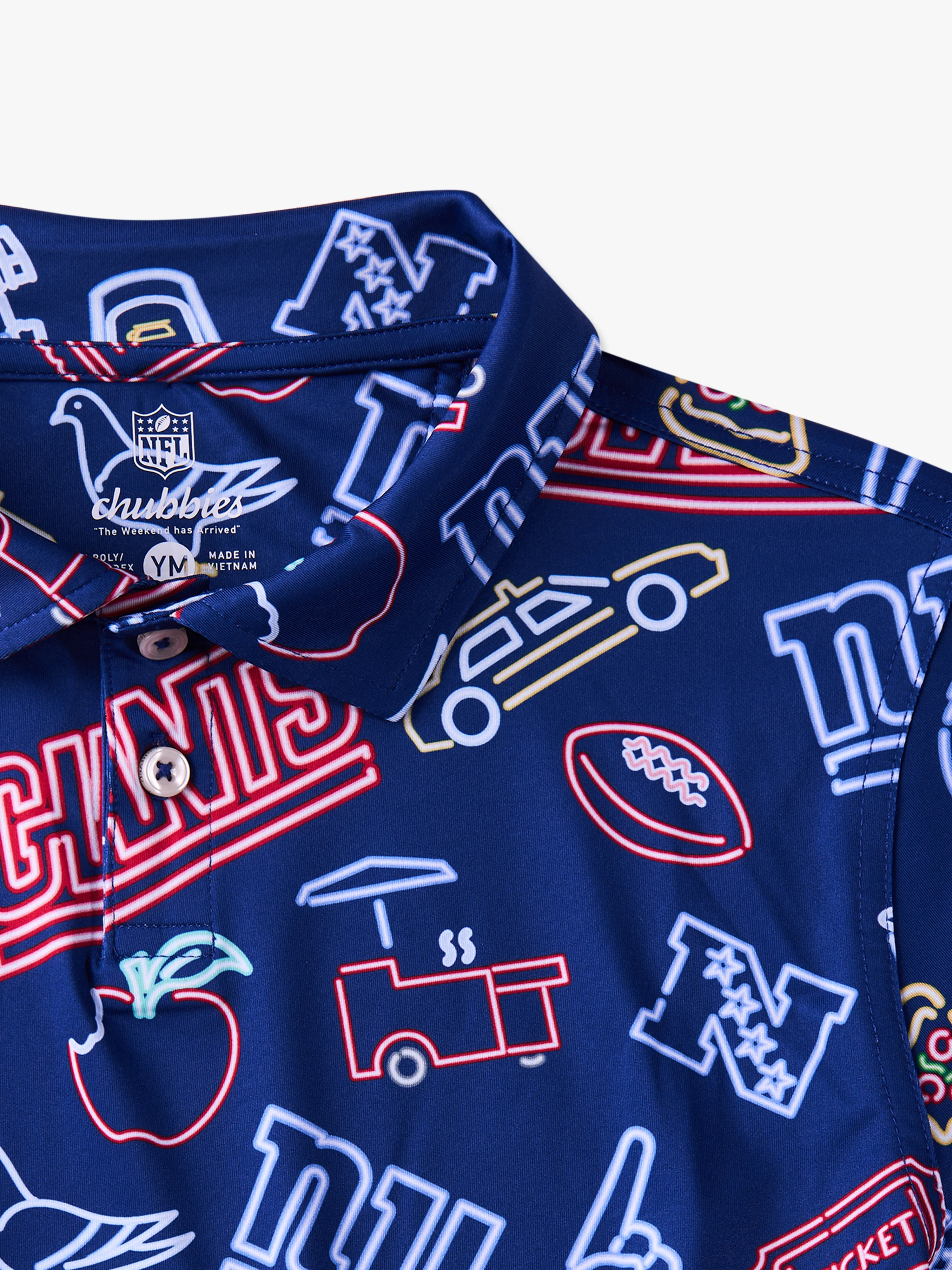 The Neon Giants (NFL Boys Performance Polo) - Image 2