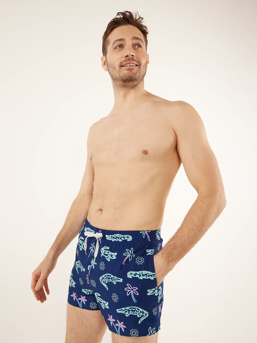 The Neon Glades 4" (Classic Lined Swim Trunk) - Image 4