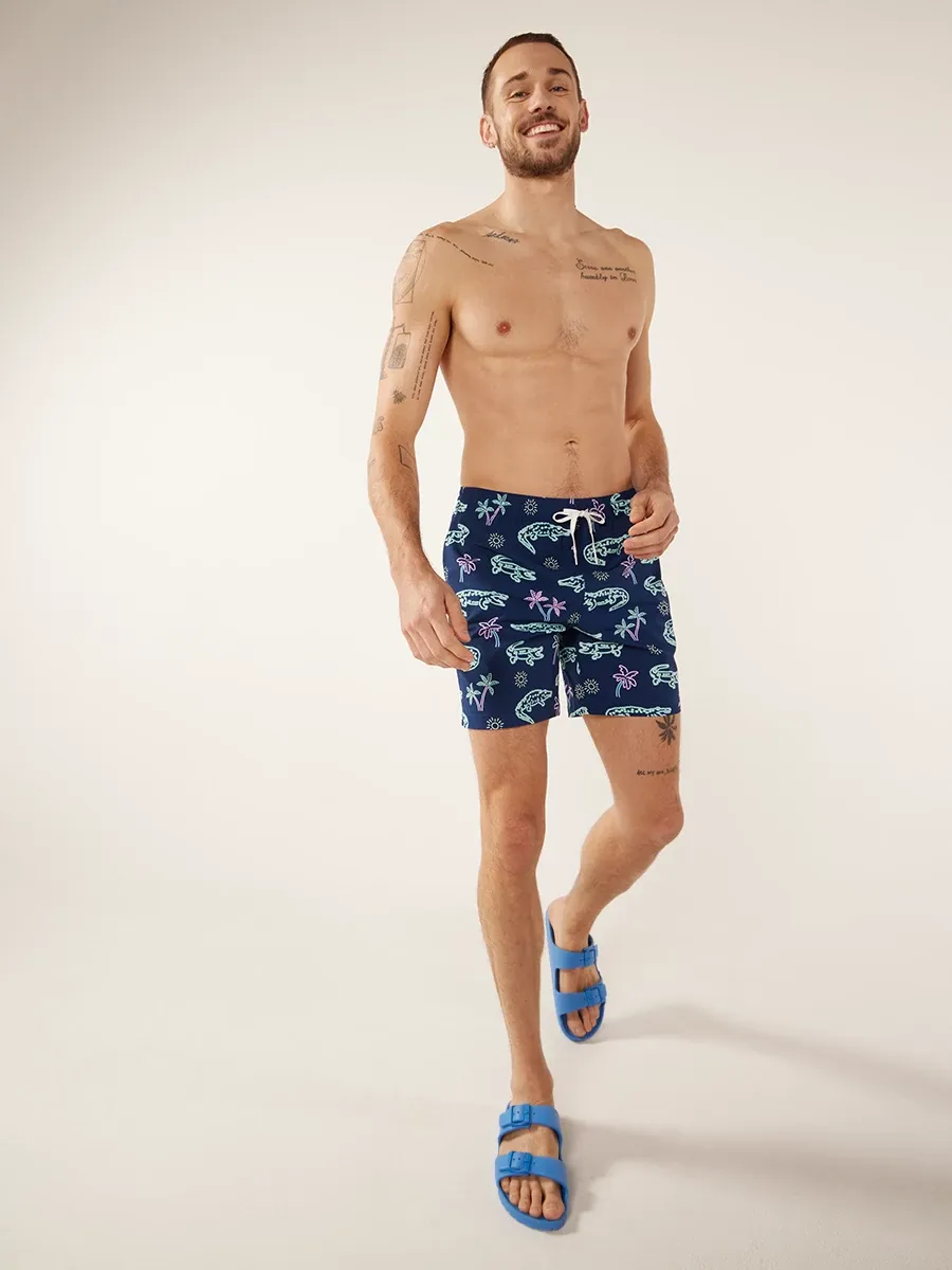 The Neon Glades 7" (Classic Lined Swim Trunk) - Image 4