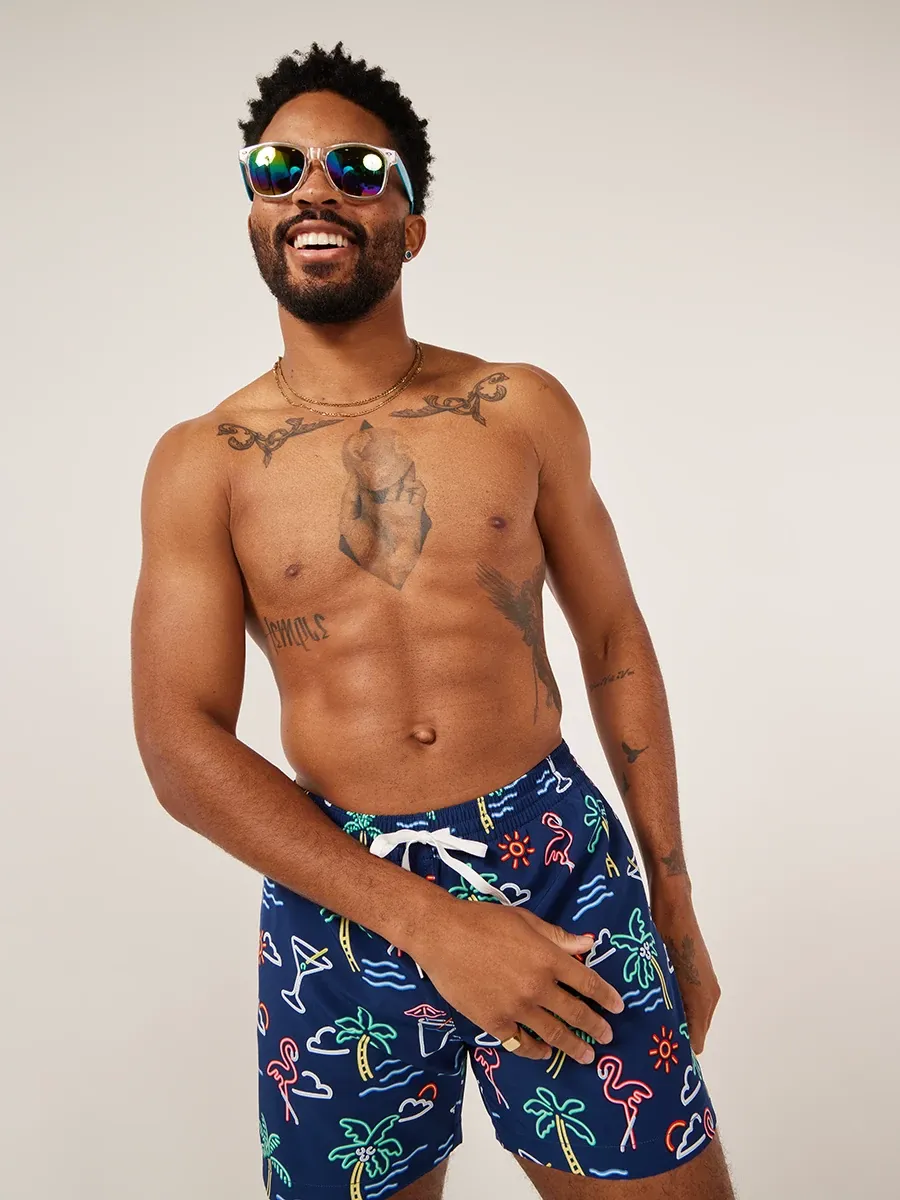 The Neon Lights 5.5"  (Classic Swim Trunk) - Image 4
