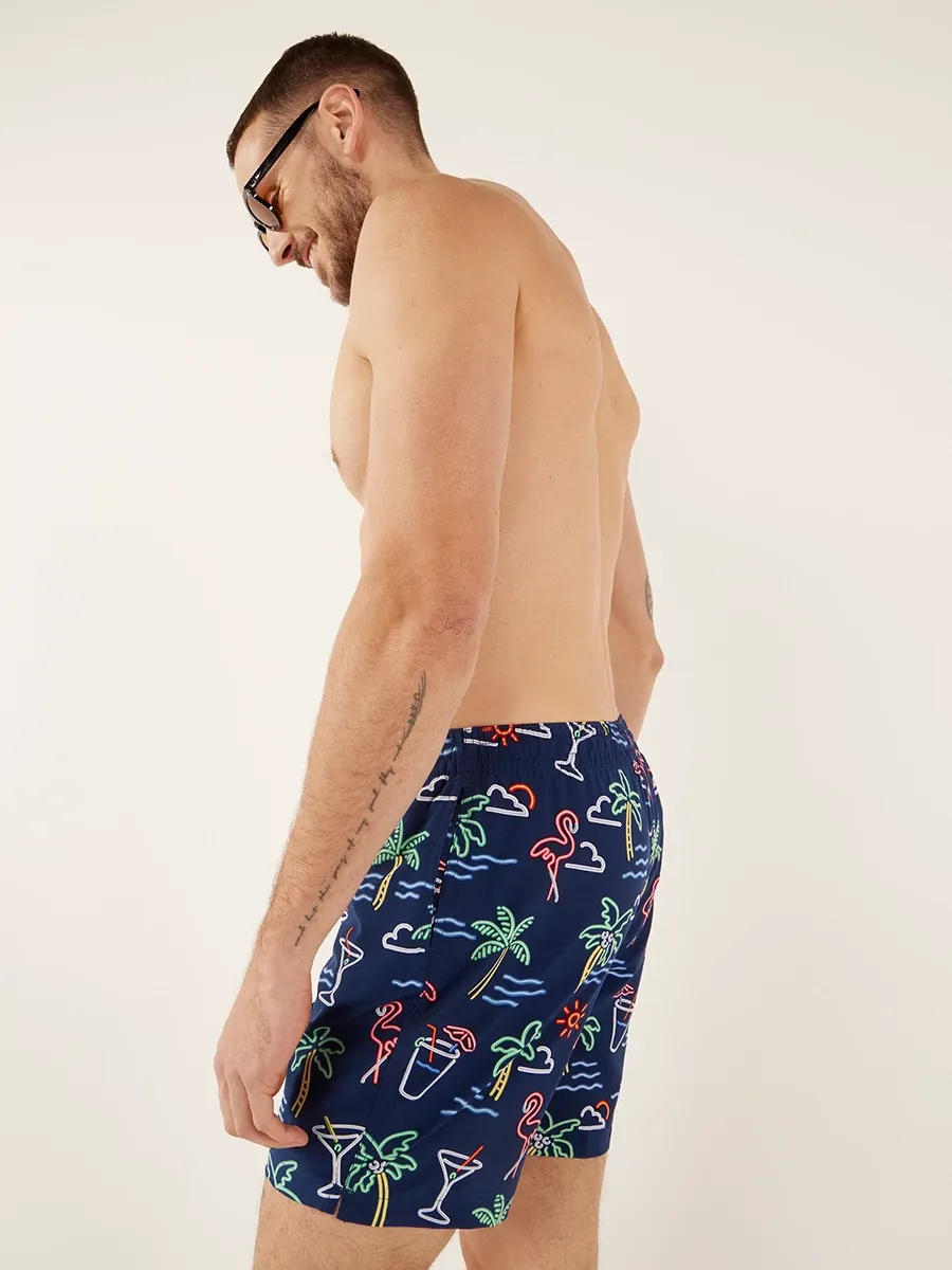 The Neon Lights 7"  (Classic Swim Trunk) - Image 3